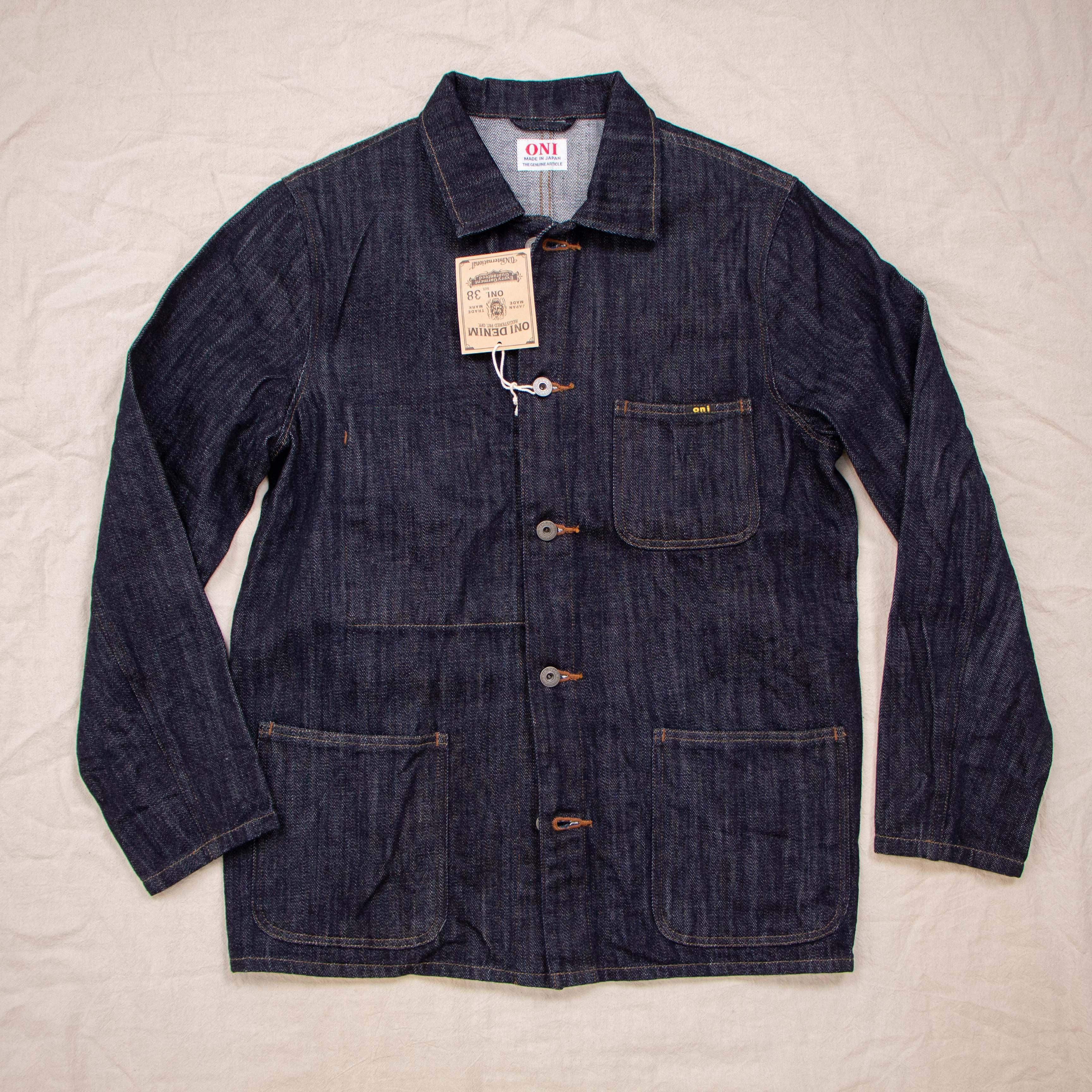 03500-LWD 12oz Loose Weave Denim Coveralls 輕磅低張力疏織丹寧工裝外套