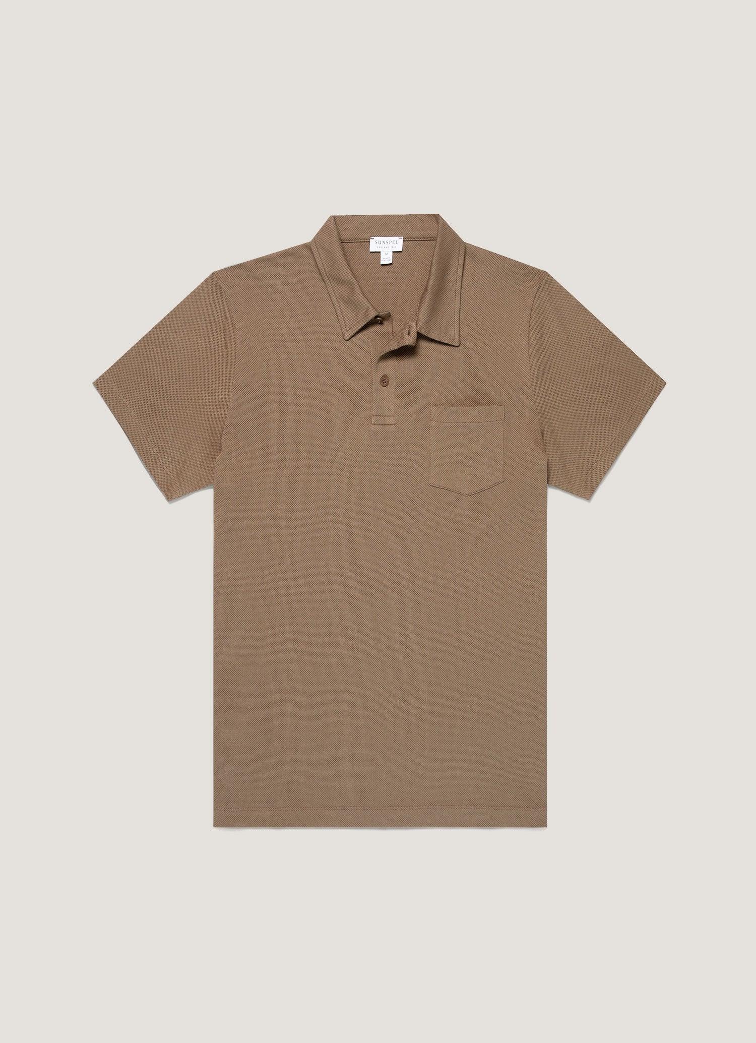 Riviera Polo Shirt Dark Cedar 深雪松色頂級匹馬棉蔚藍海岸Polo衫