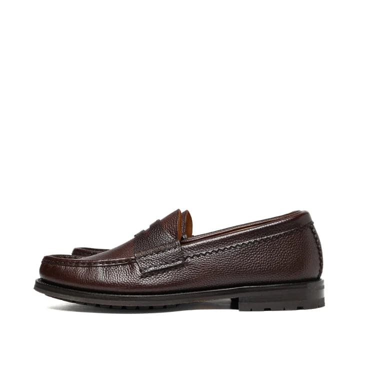 Rob's Loafer w/ Vibram - T Pale Brown 純正莫卡辛義大利粒面皮樂福鞋