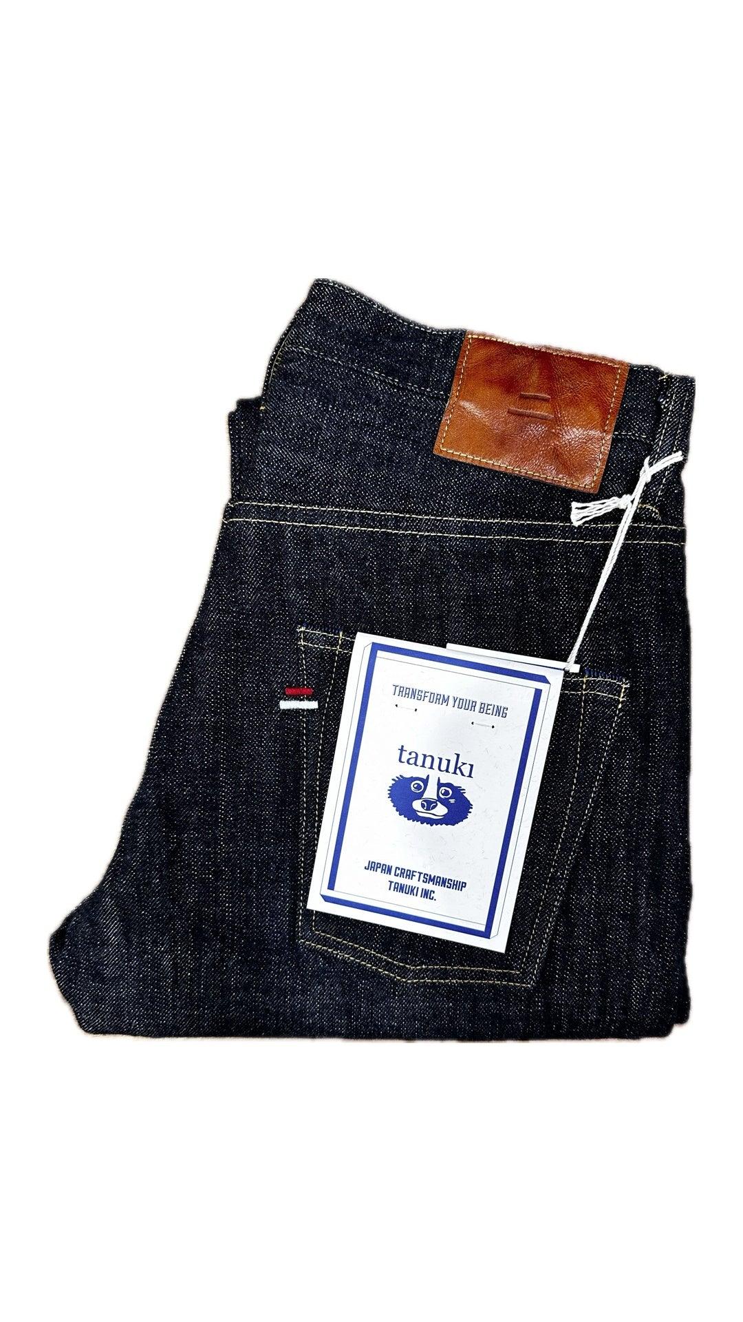 202BE Zetto Benkei High Tapered 14oz 旗艦面料武士弁慶高腰修身錐形牛仔褲