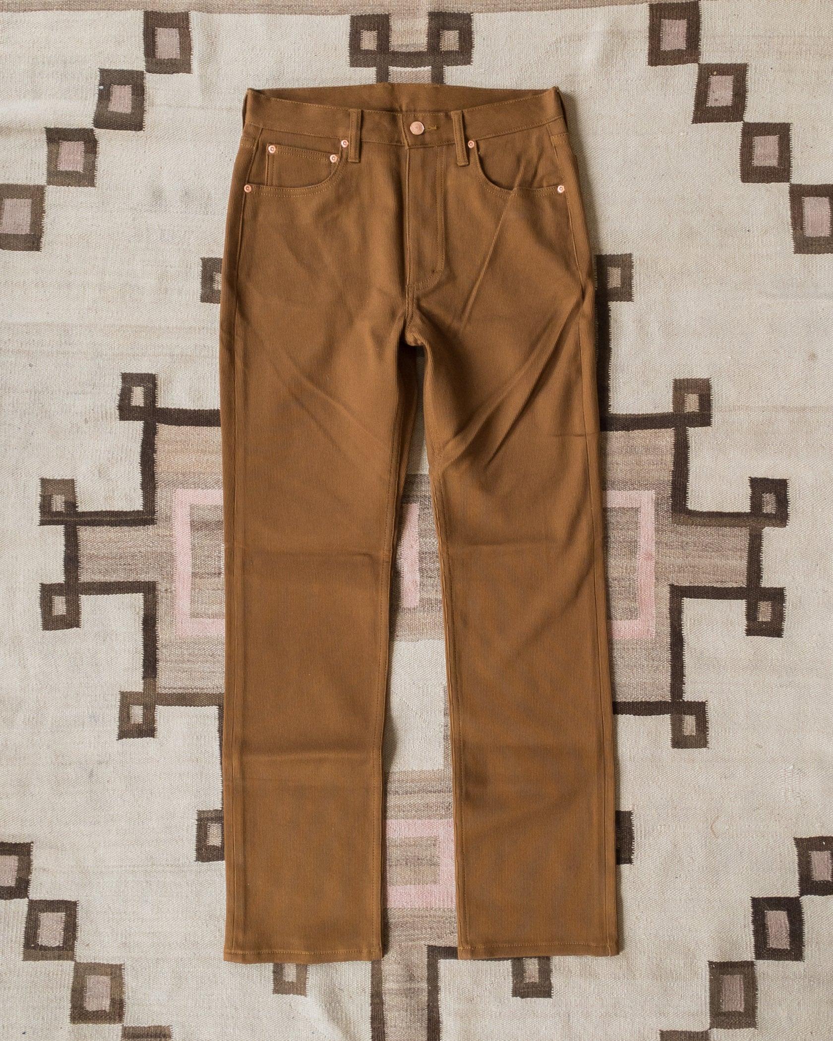 Bedford Cord Five Pocket Pants Bay Brown 海灣咖啡貝德福五口袋直筒長褲