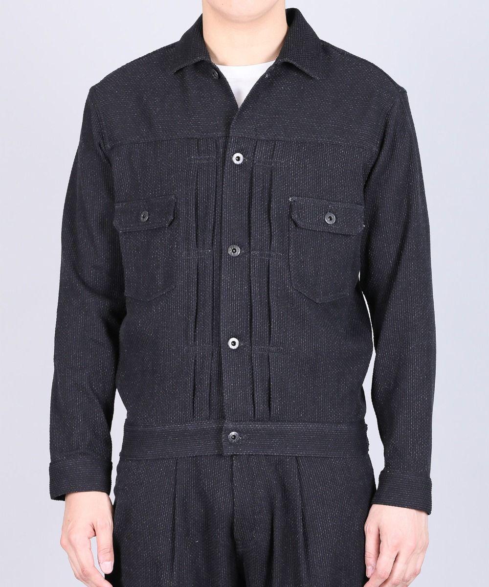 Black Sashiko Type 2 Jacket 黑染刺子二代牛仔外套