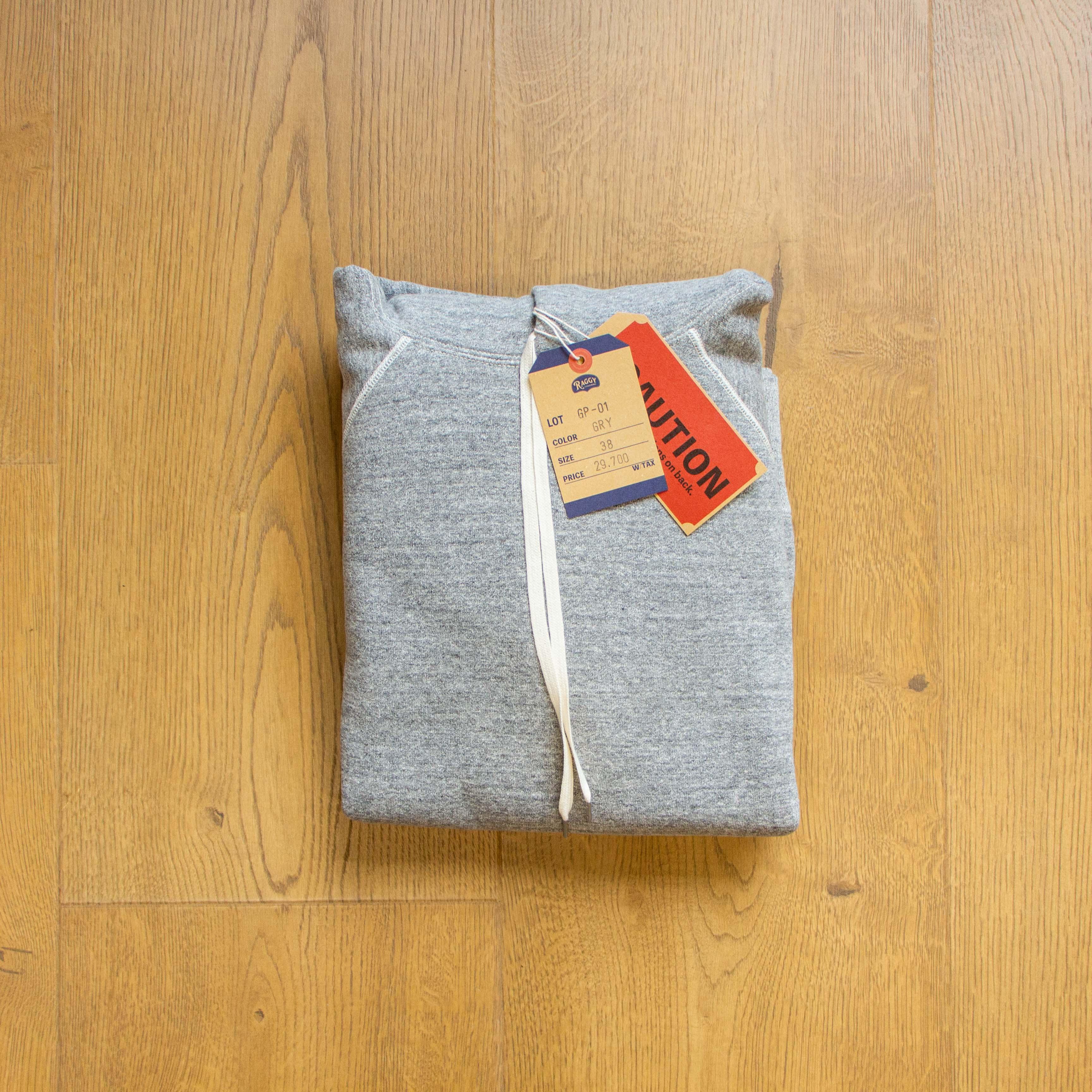 GP-01 Pullover Hoodie Gray 復古灰圓織連帽衛衣