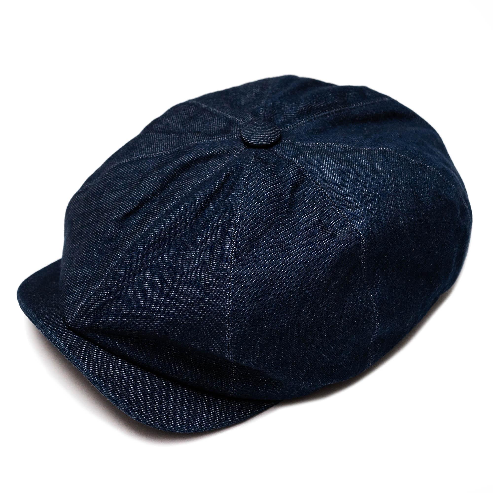 Outlaw Selvedge Denim 8 Panel Riders Cap 丹寧八片式布邊騎士帽
