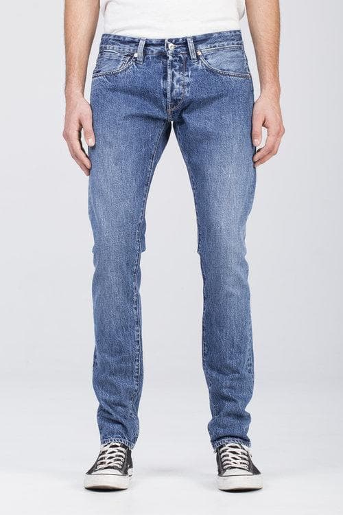 B-01 Candiani Denim Stone Washed 13oz / 合身小直 中藍石洗 頂級義大利布廠