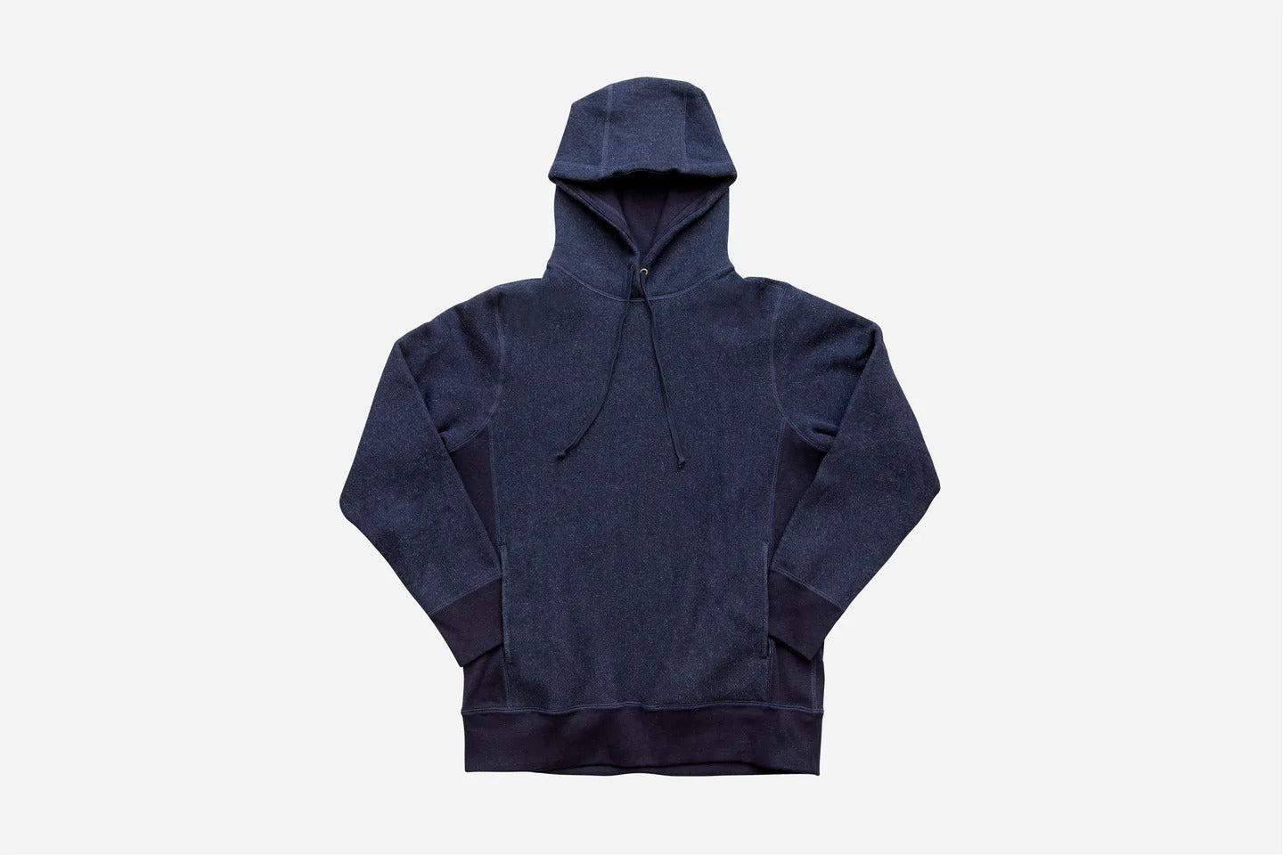 Heavyweight Pullover Hoody Indigo 加拿大厚磅刷毛套頭連帽T藍染