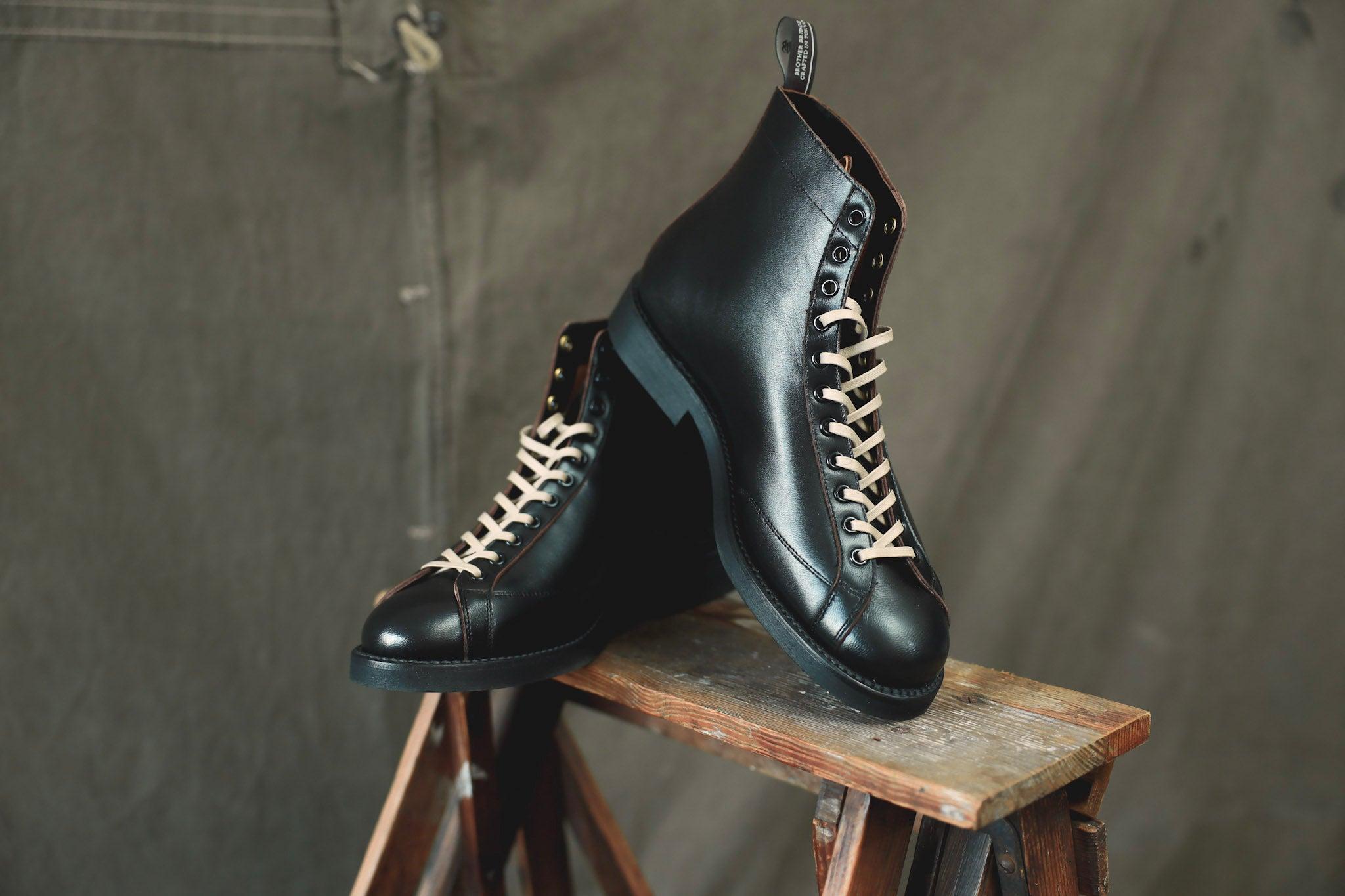 Henry Boxing Boots Horsehide Teacore Black 拳擊手靴猴靴黑色茶芯馬皮