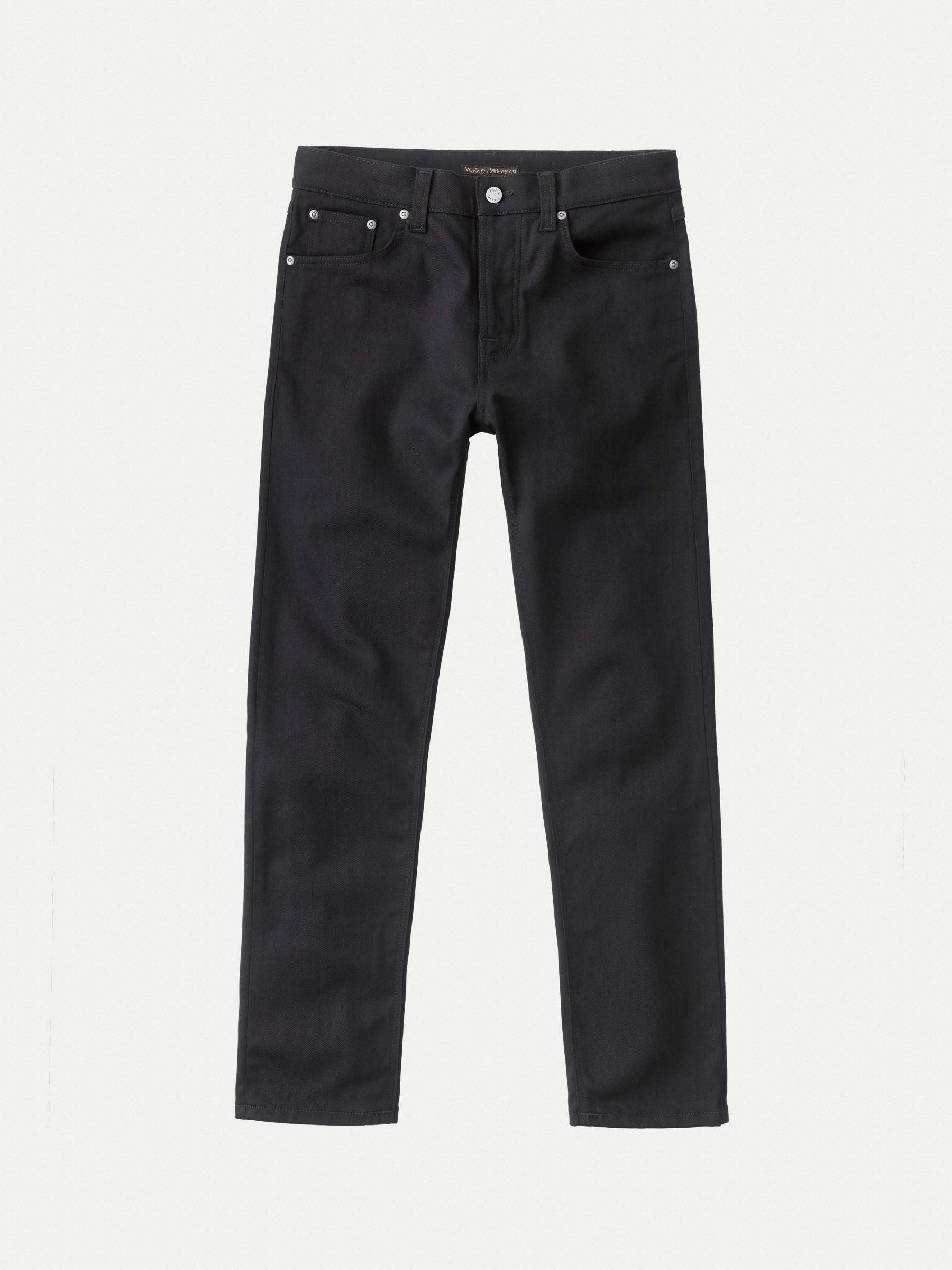 Steady Eddie II Dry Everblack 11.2oz 高腰修身錐形不褪黑牛仔褲