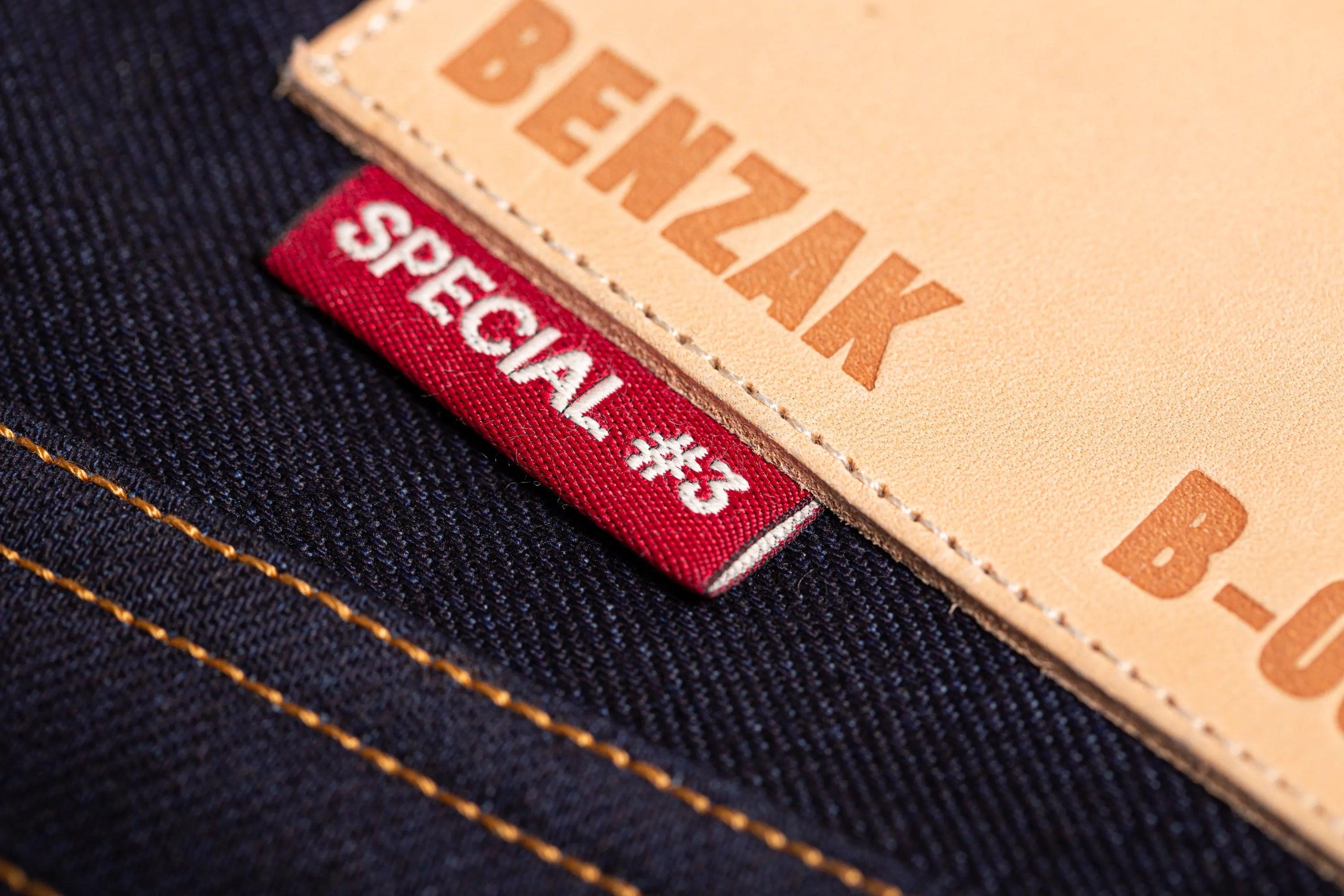 B-03 Special No.3 Recycled Super Fade / 旗艦三號 回收新棉花 快速色落 寶藍色 錐形原色褲