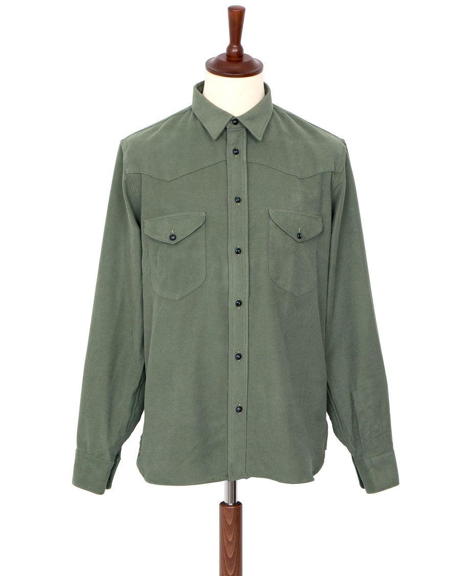 Manolito Moleskin Shirt ／ 鼴鼠皮 西部口袋襯衫