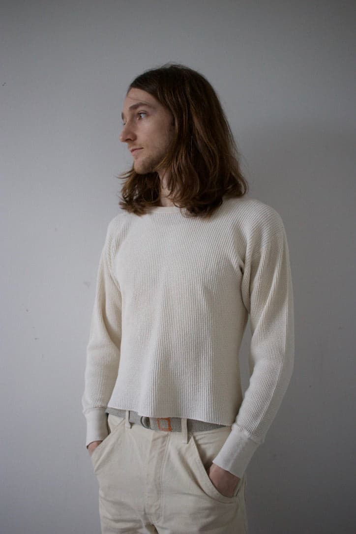 Indera Mills 6.5oz Waffle Knit Thermal Shirt