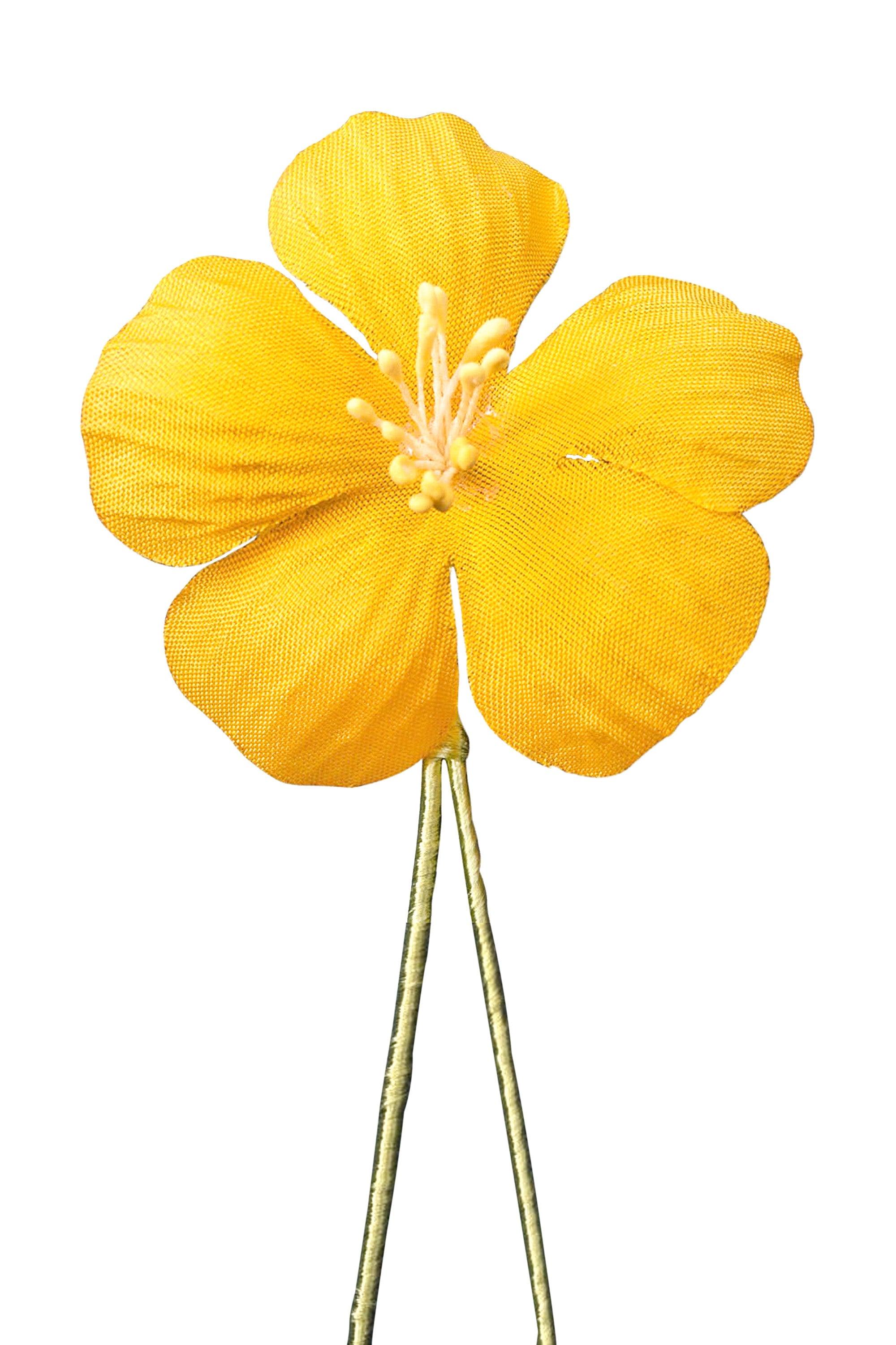 Yellow Exotic Caribbean Boutonnière Flower