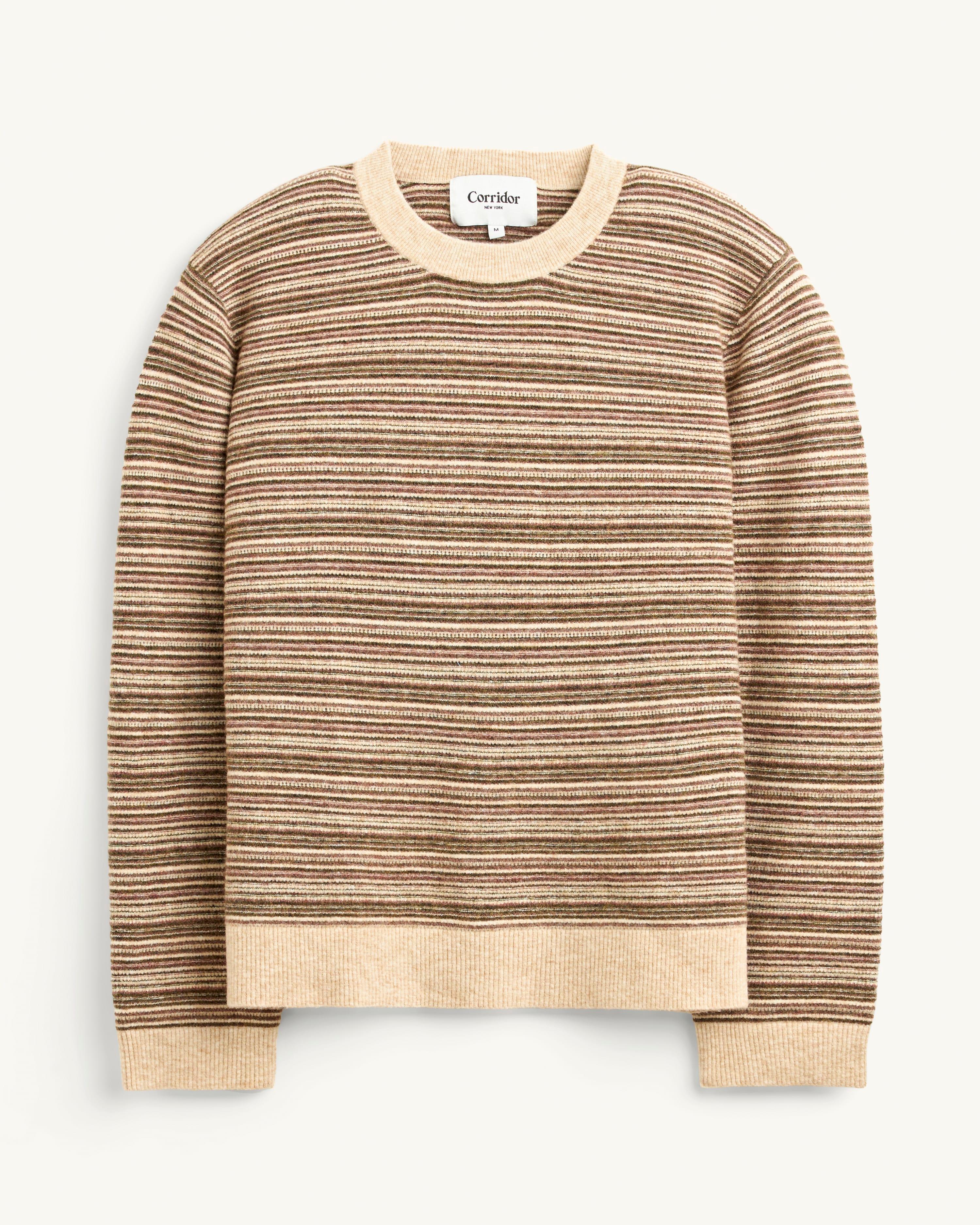 Mini Stripe Crewneck