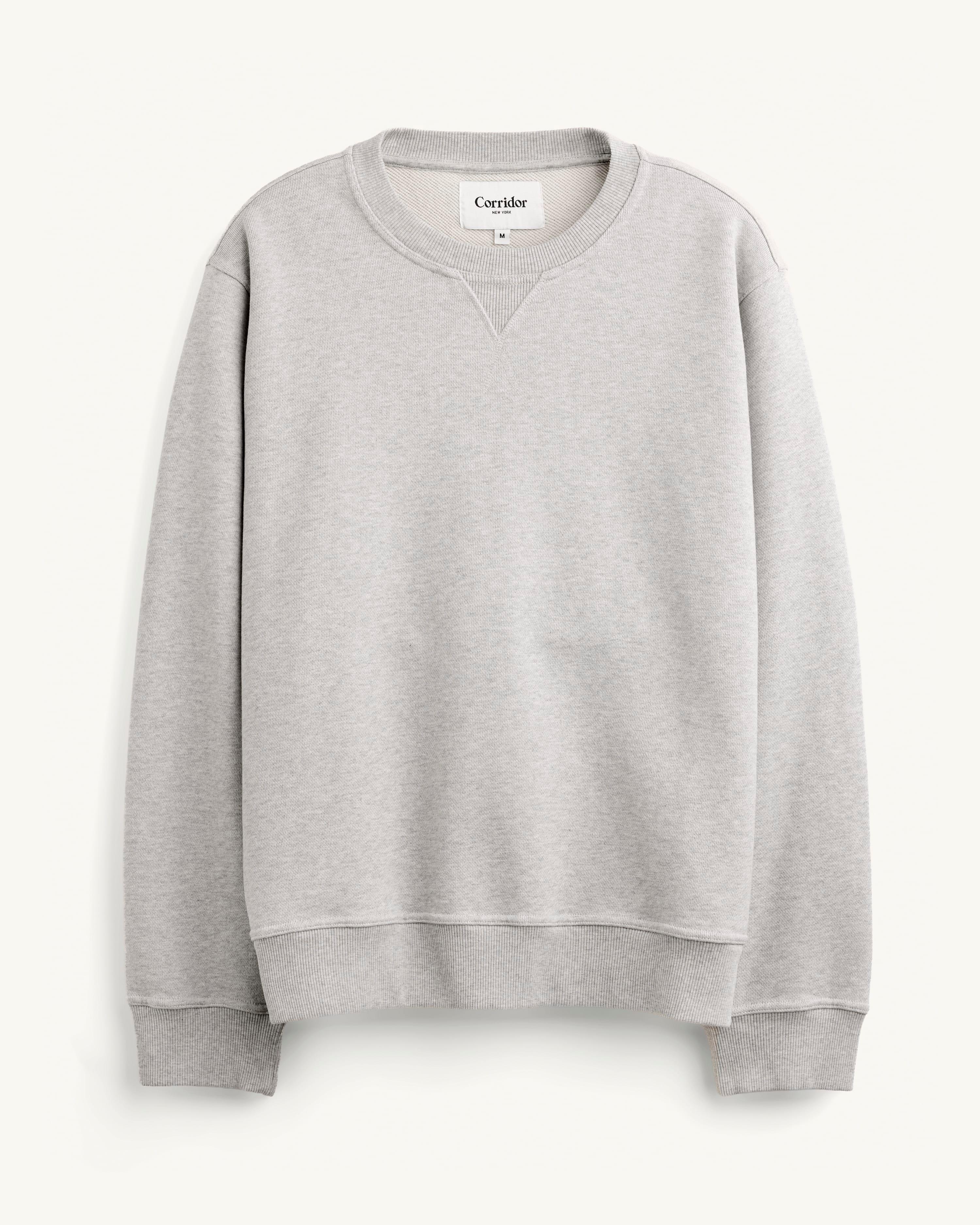 French Terry Crewneck - Grey