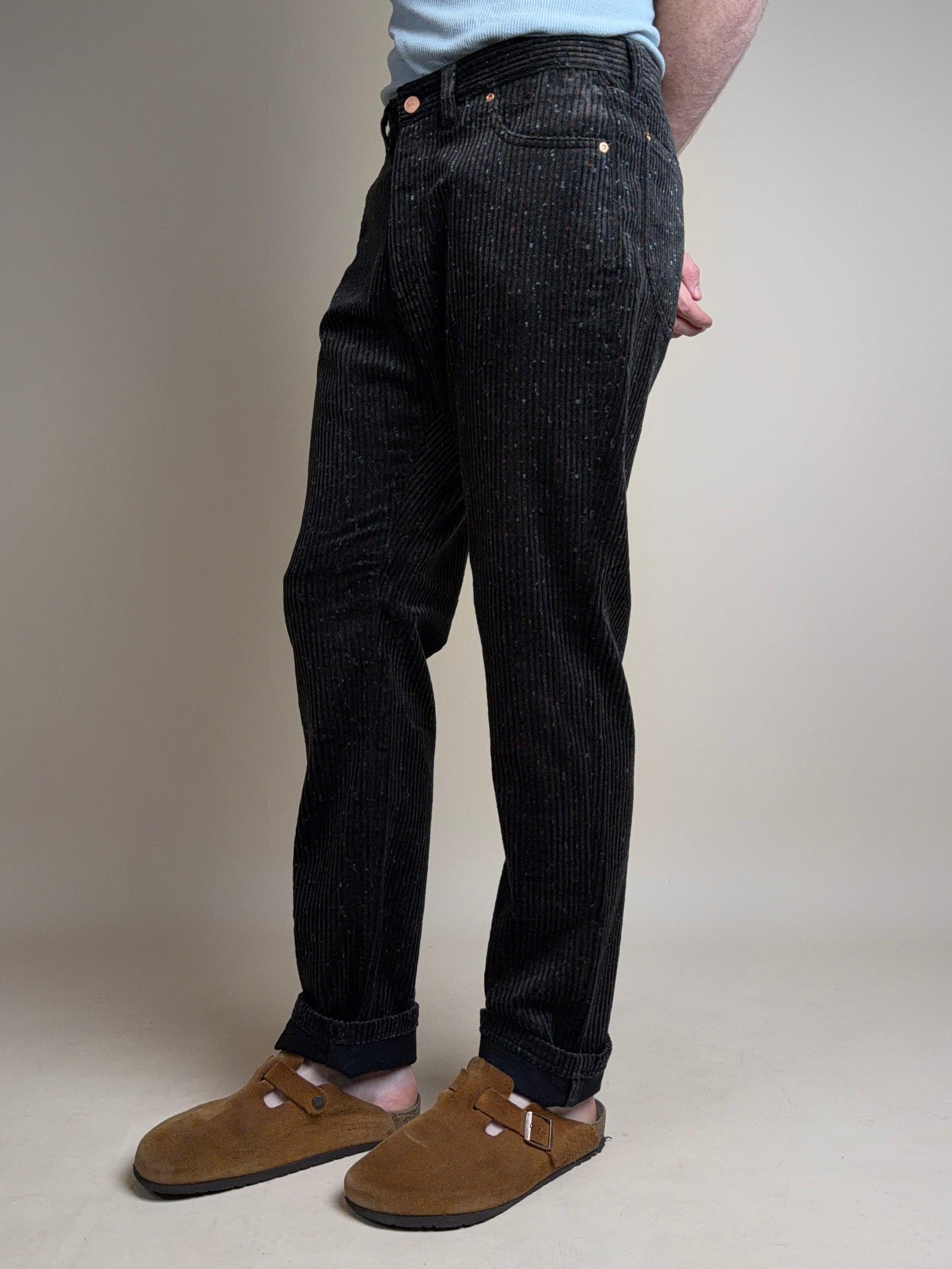 Donegal Corduroy 5 Pocket Pants Night Sky