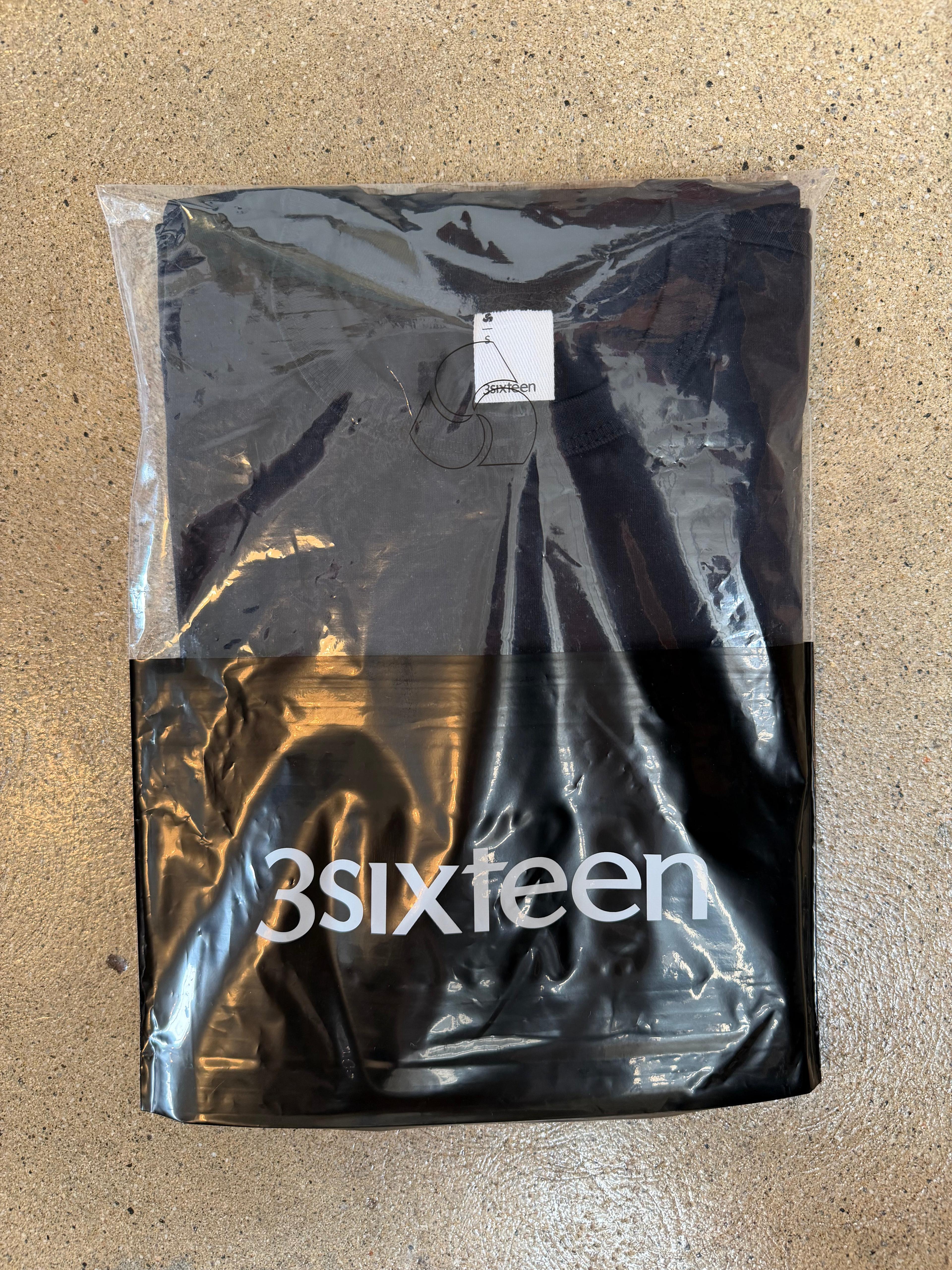 Pima T-Shirt Black 2 Pack (No Pocket)