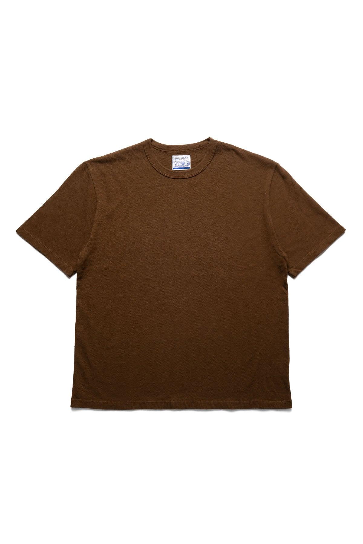 Date Shirt 01: Recycled Cotton - Brown