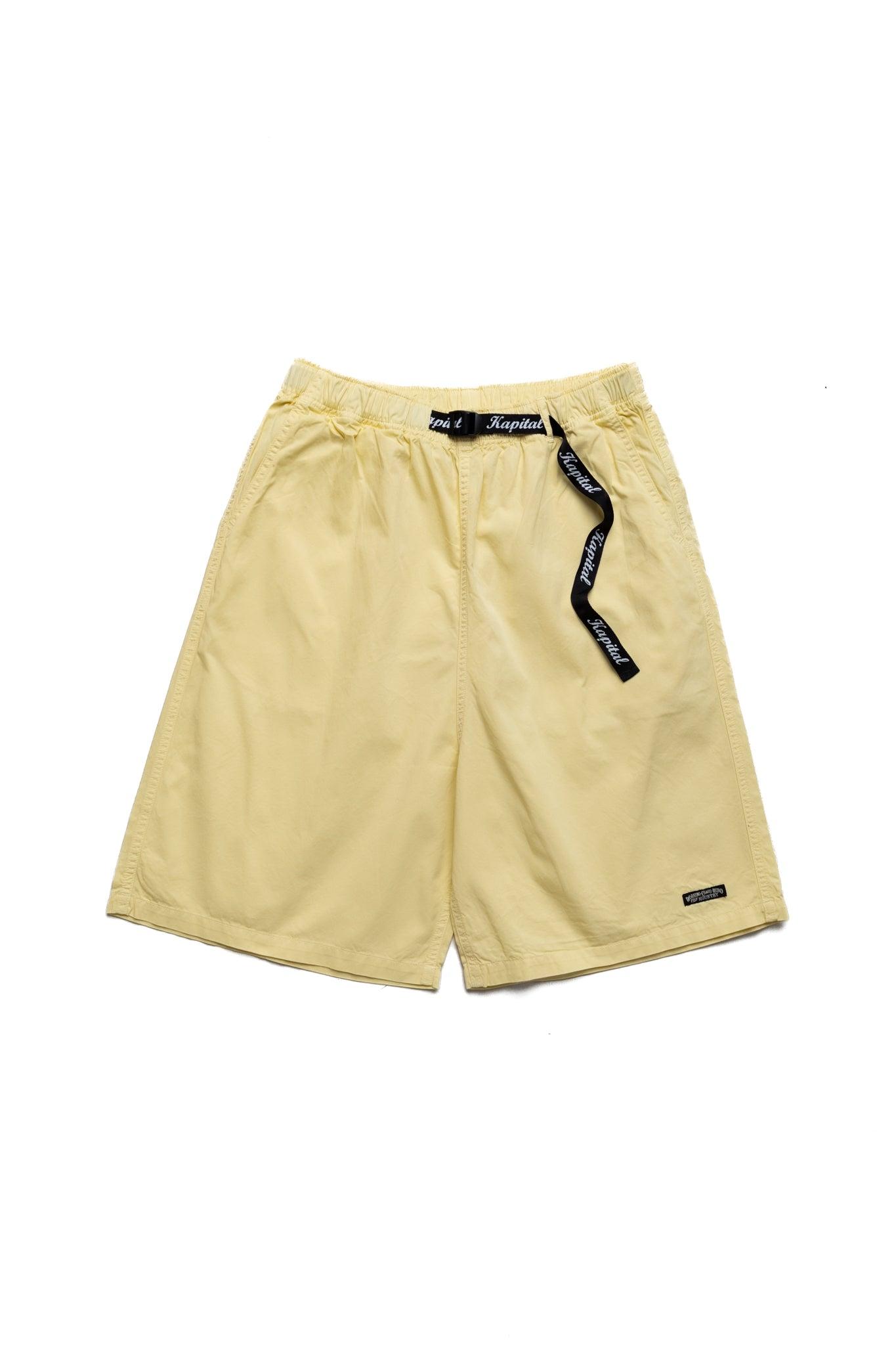 Combed Burberry EASY Shorts - Yellow