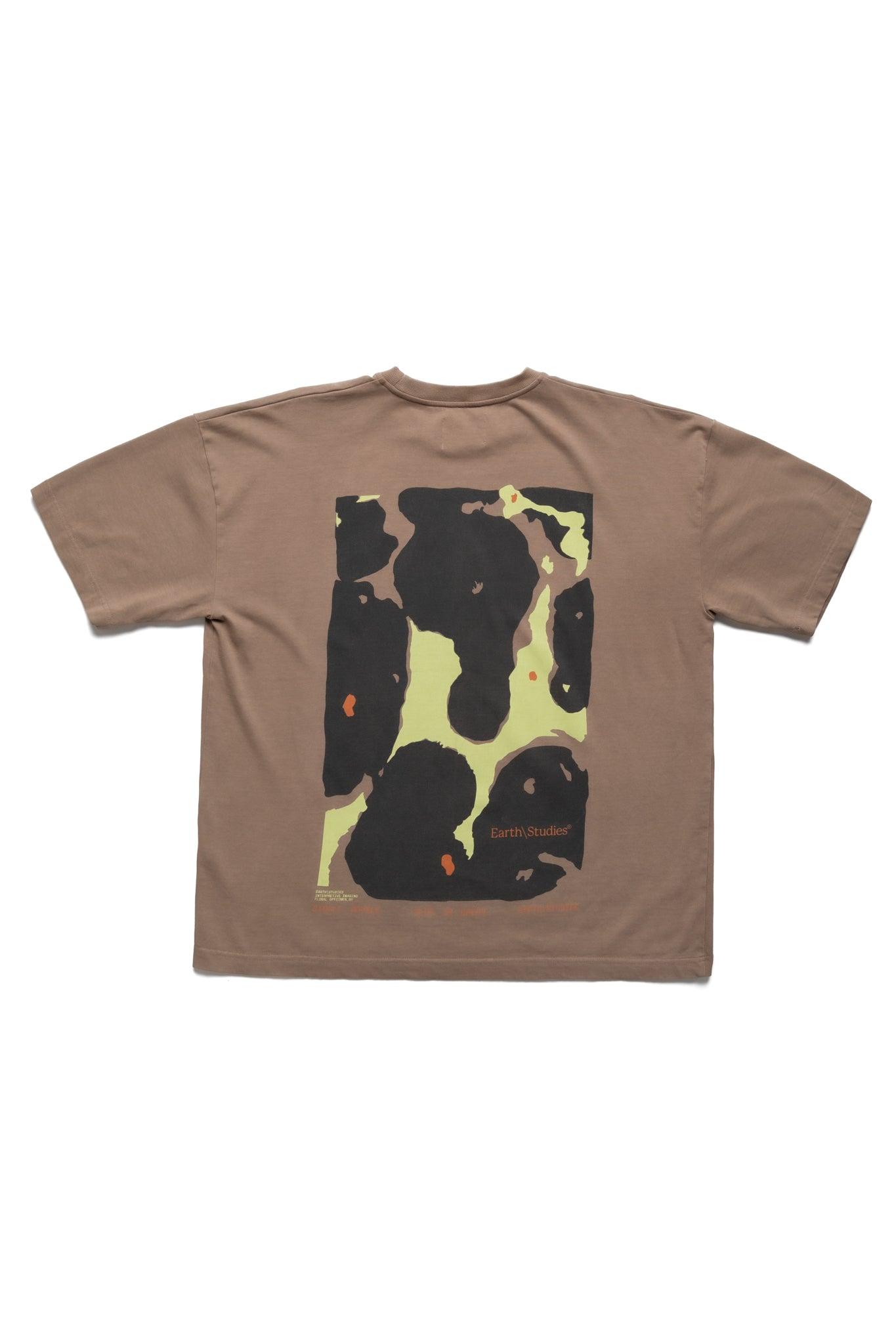 Image Projection Tee For Single Double x Blue in Green