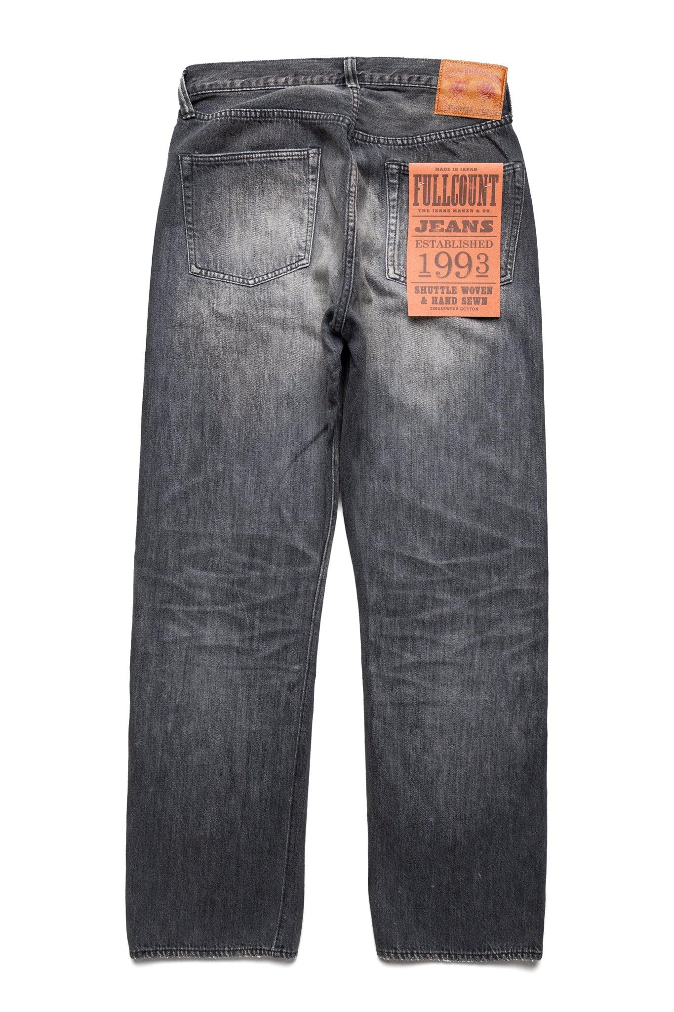 1101BKSSHW Straight Fit Black Denim Dartford (Super Smooth)