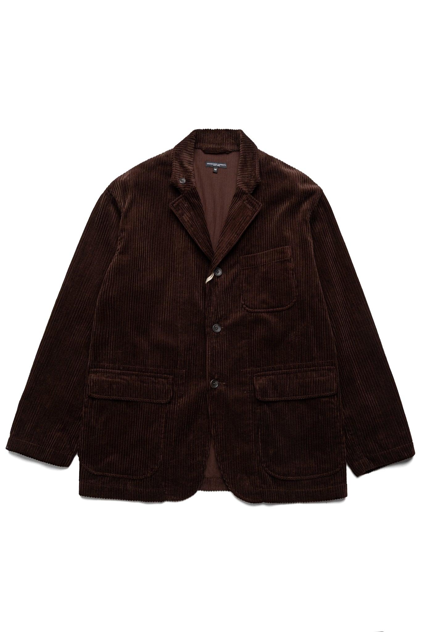 Loiter Jacket Cotton 4.5W Corduroy - Dk.Brown