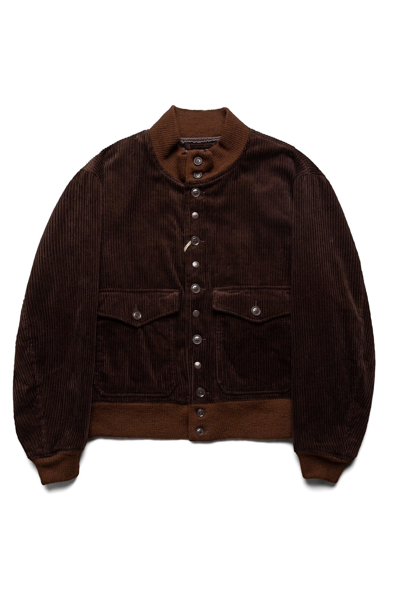 A-1 Jacket Cotton 4.5W Corduroy - Dk.Brown