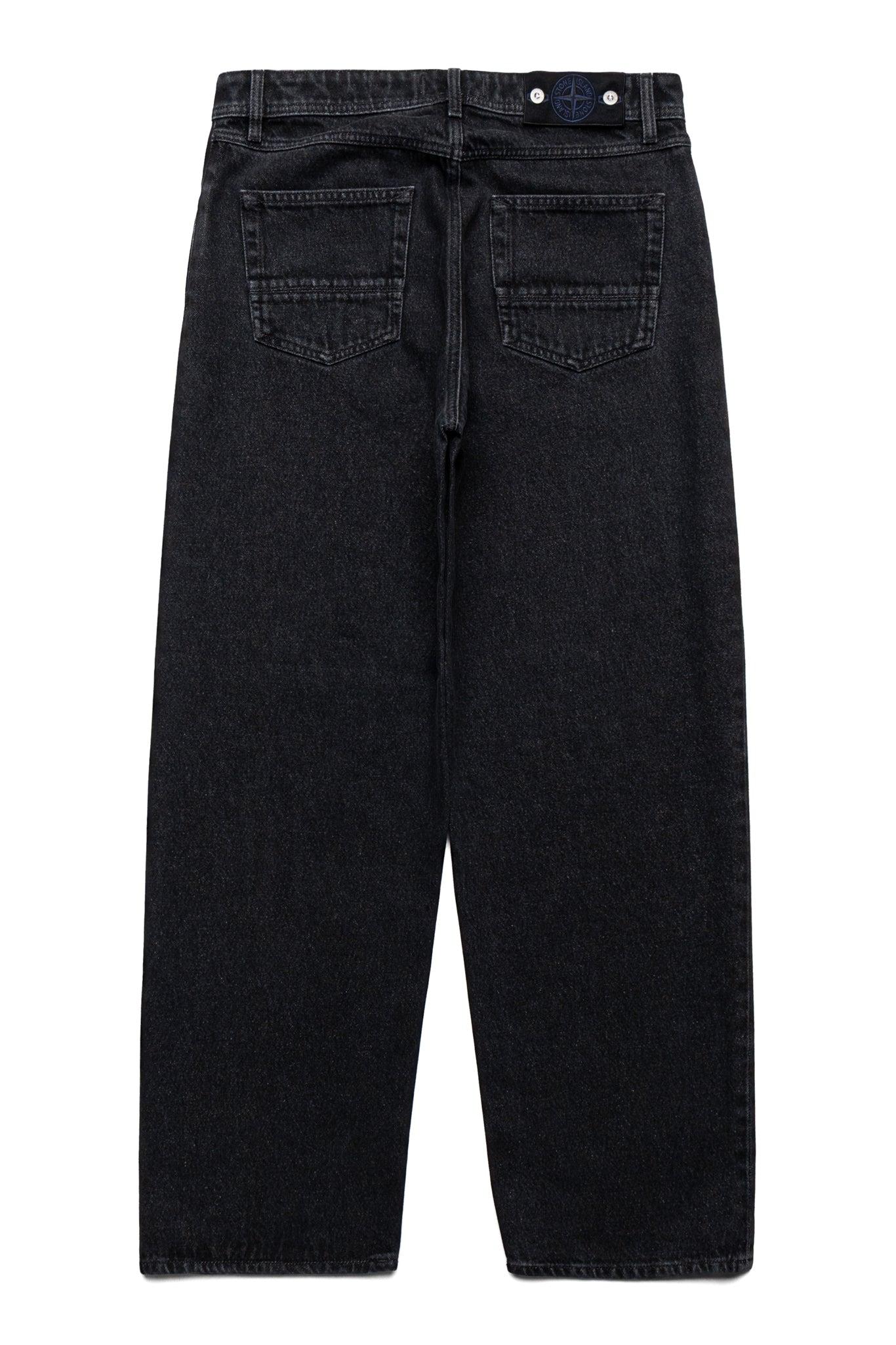 Loose Fit Five-Pocket Jeans - Black Medium Wash
