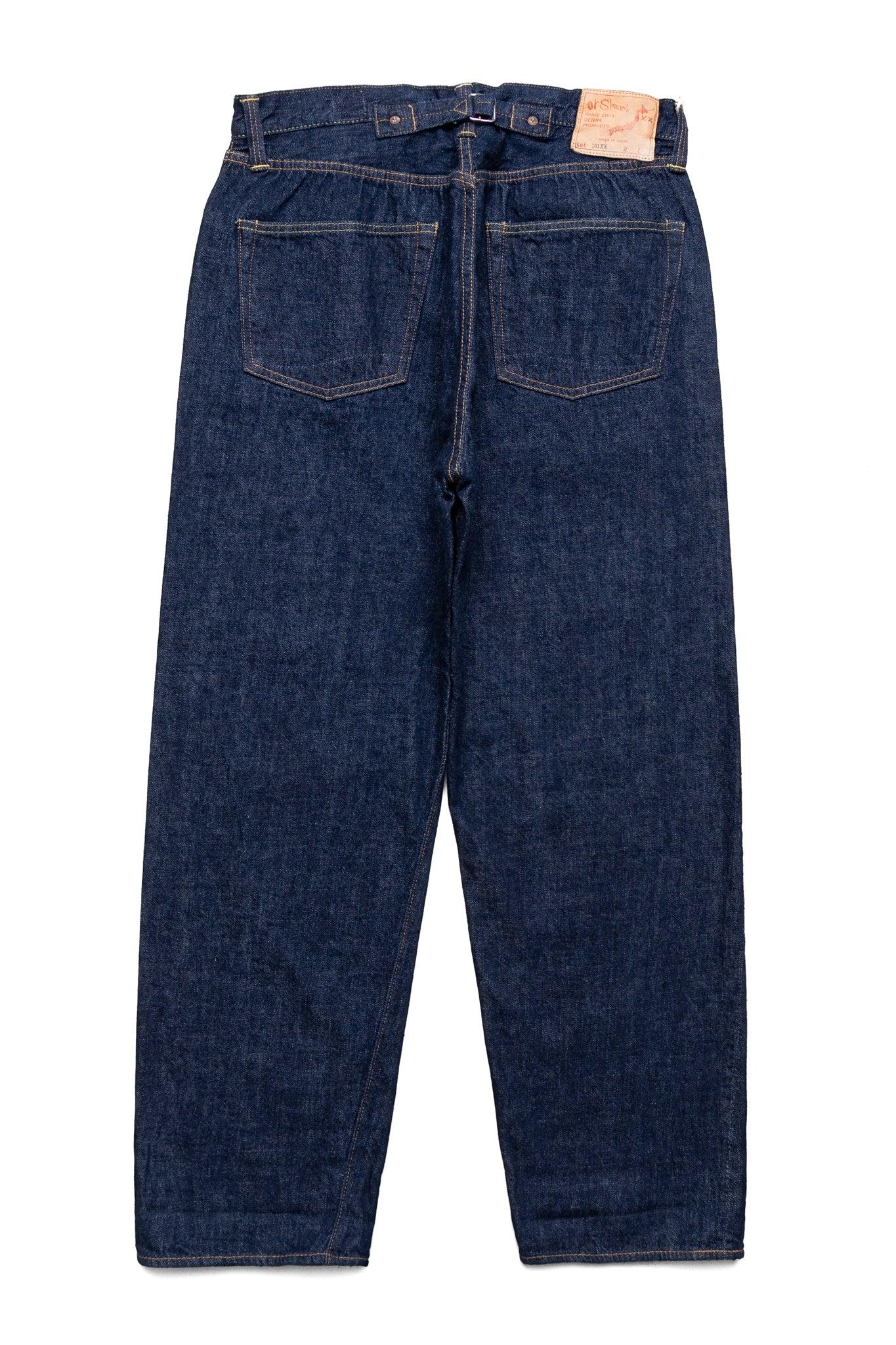 Grand Dad's Fit Denim Pants in One Wash