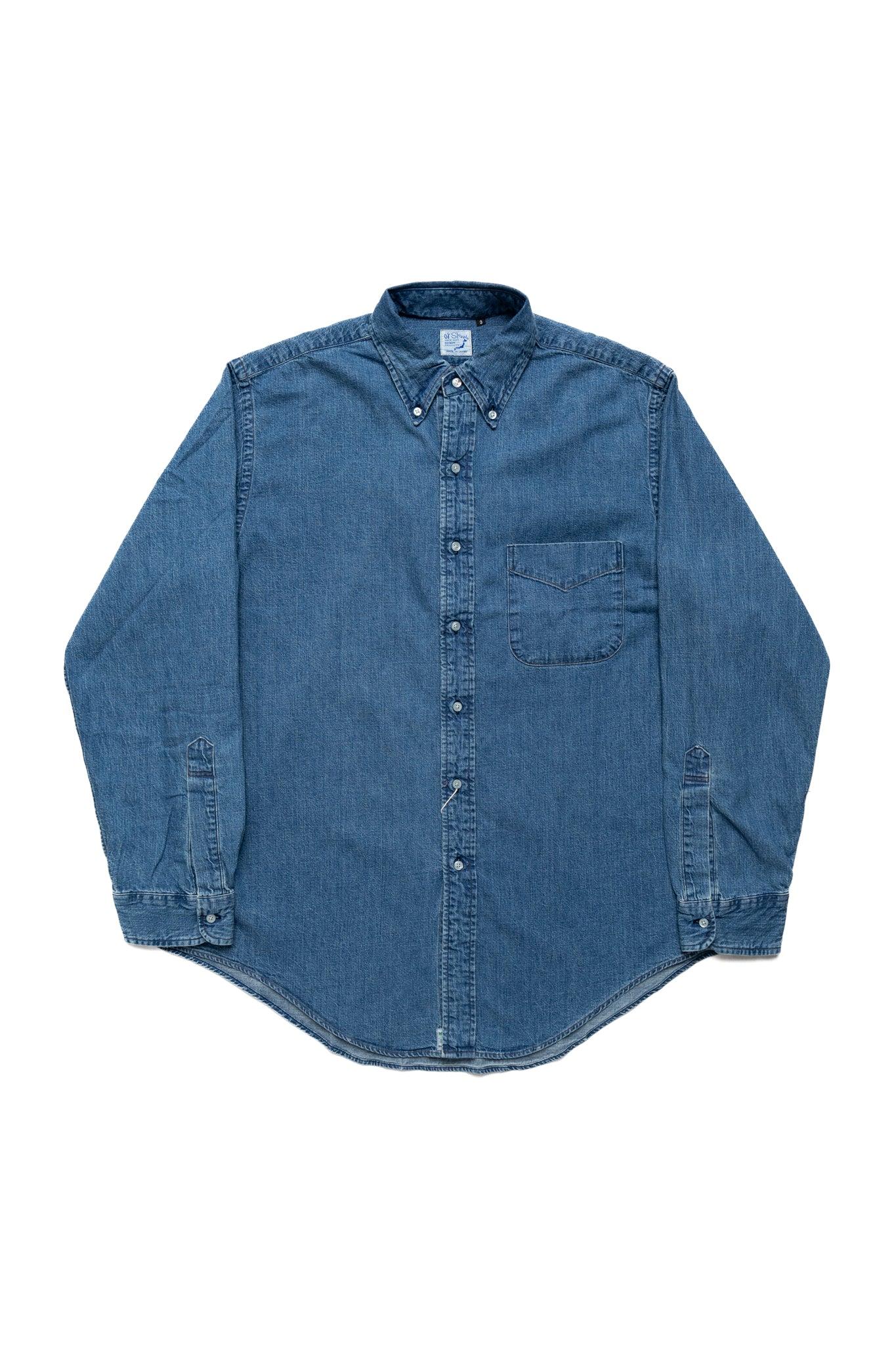 Denim Standard Button Down Shirt - Used