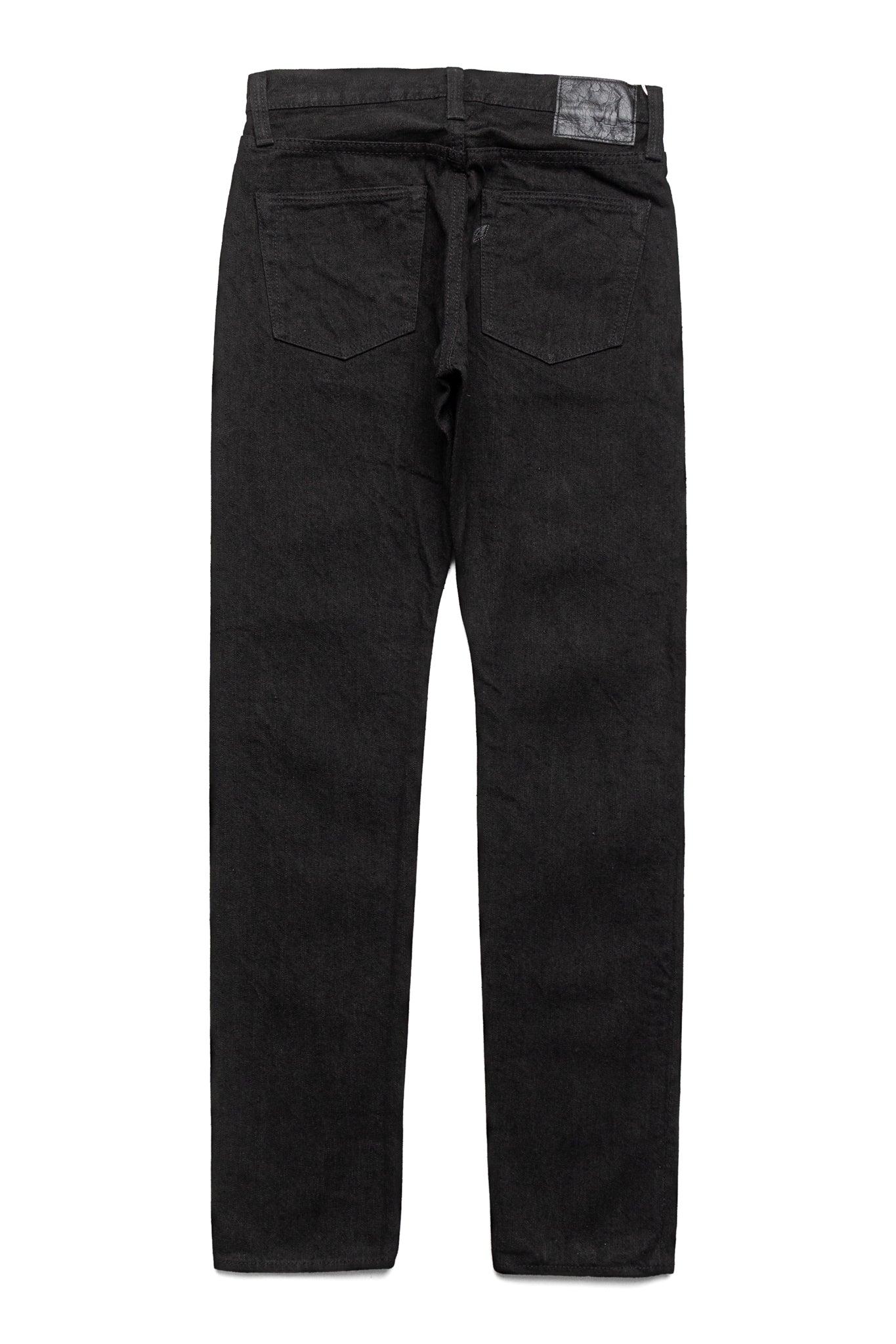 TCD-019-BR 14oz Teacore Black Relaxed Tapered Blue In Green Exclusive Version