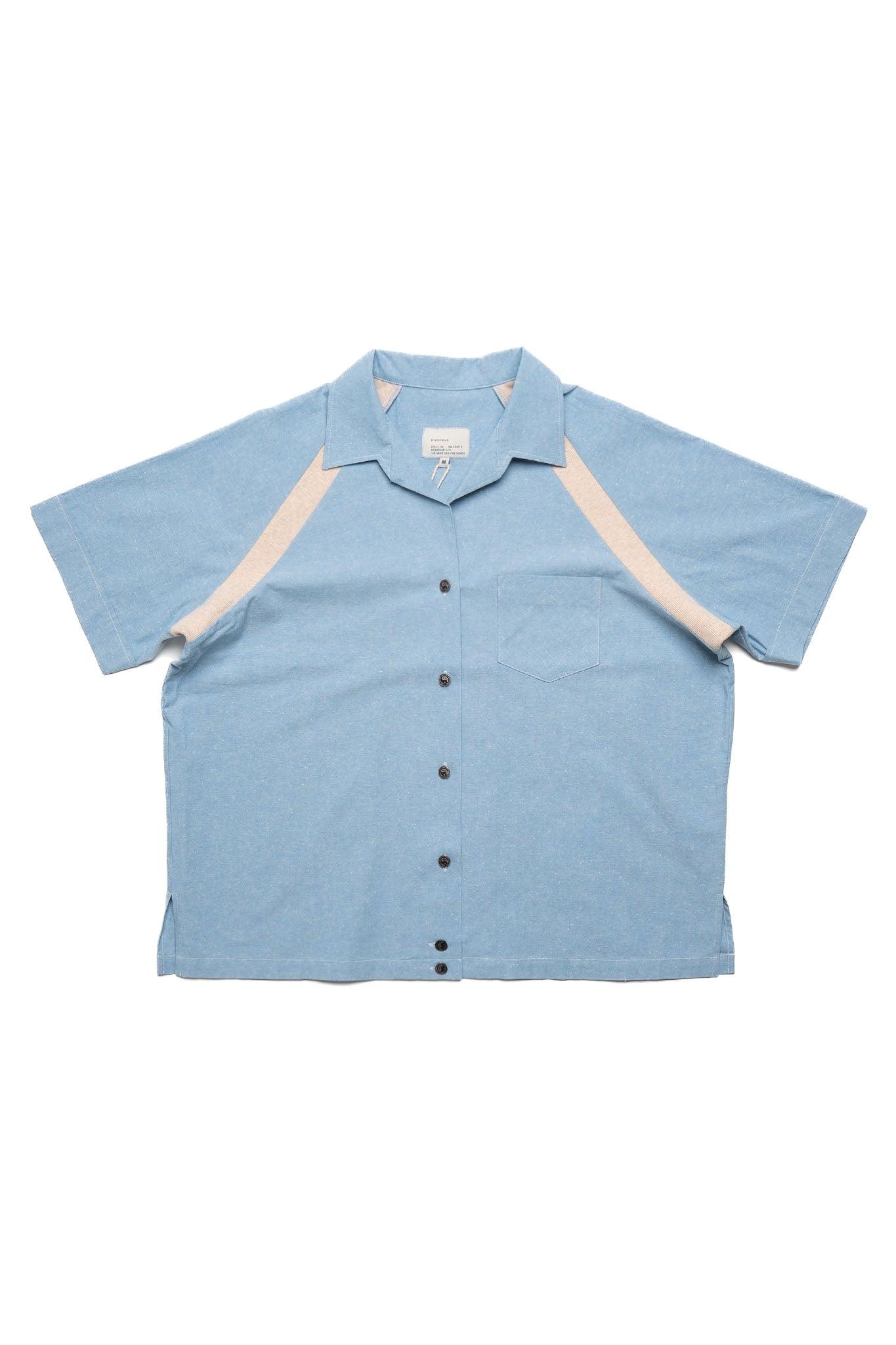 Bowling Shirt - Baby Blue