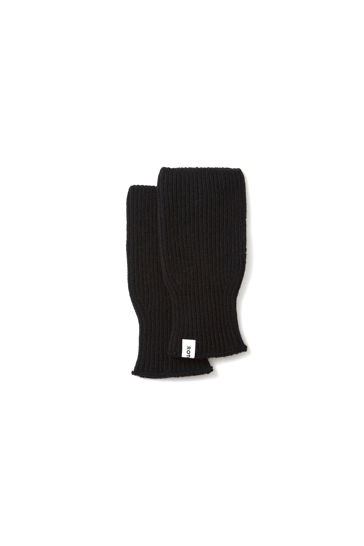 Merino Cashmere Hand Warmer - Black
