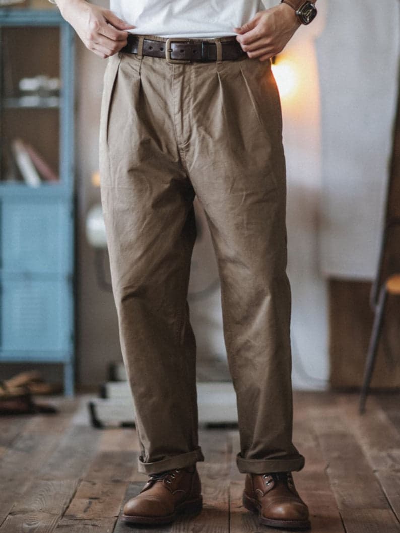 Washed Chino Officer’s Pant