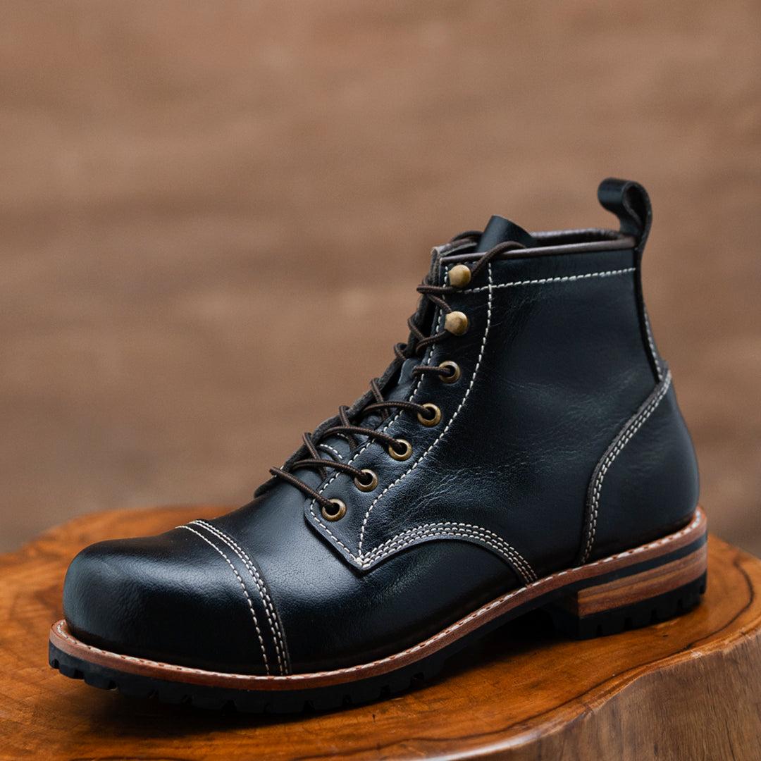 Ranger Boots 6" (Raven Black) Goodyear Welted