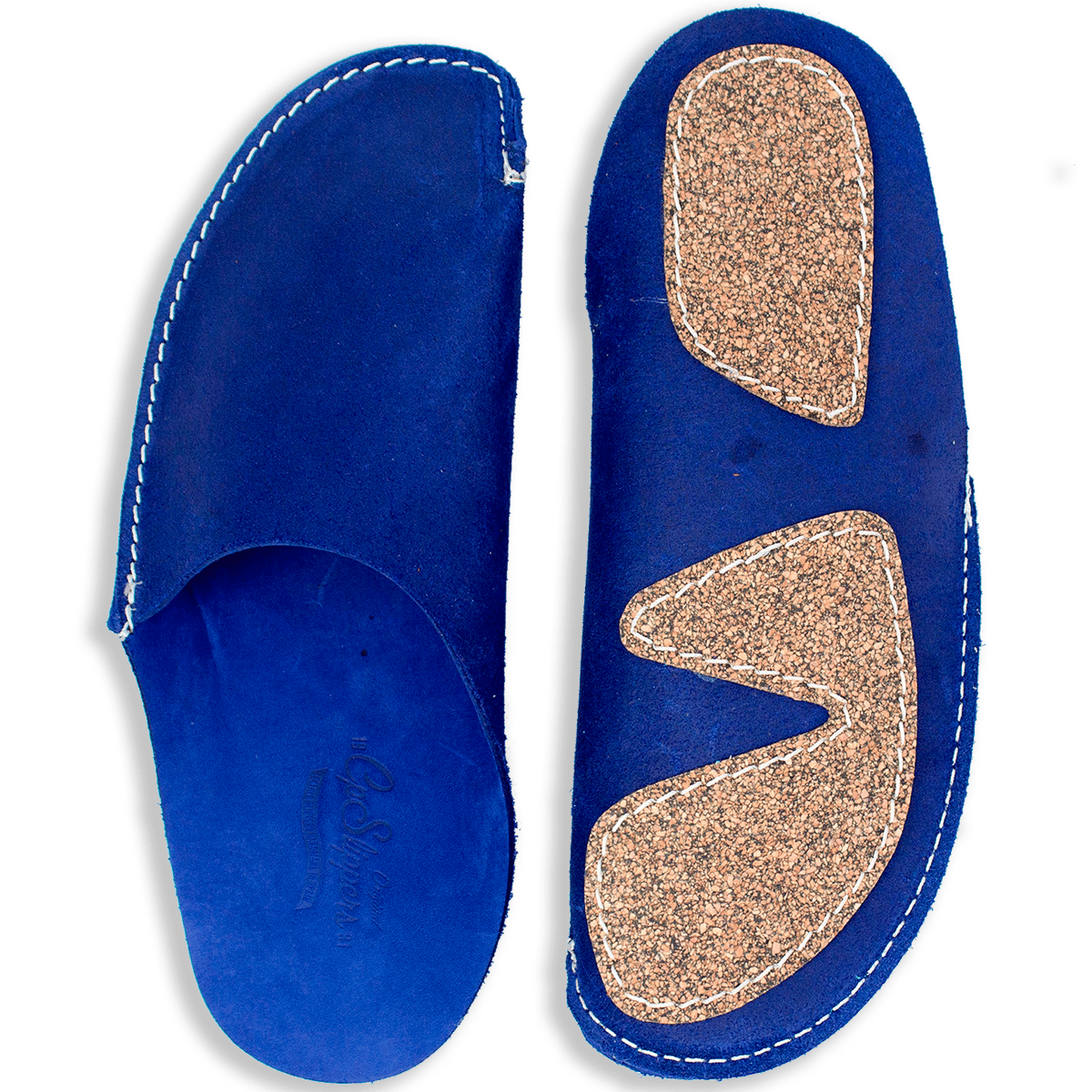 Blue CP Slippers Luxe
