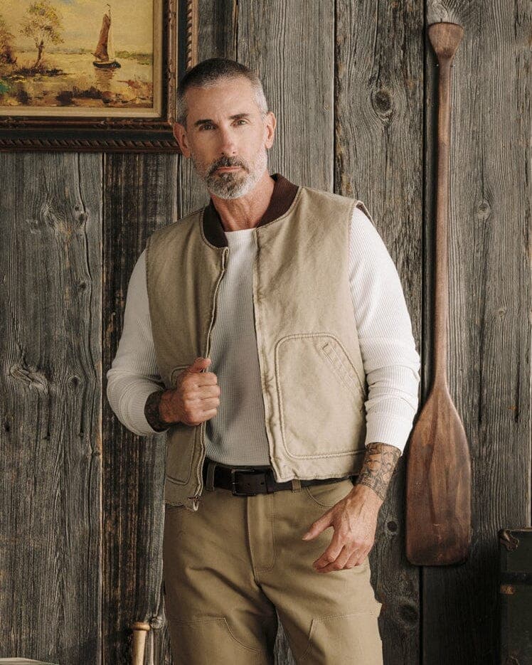Piston Vest - Washed Sandstone