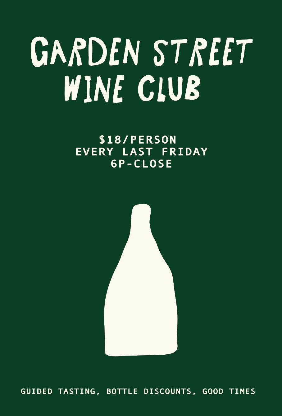 Wine Club - Sept 25th