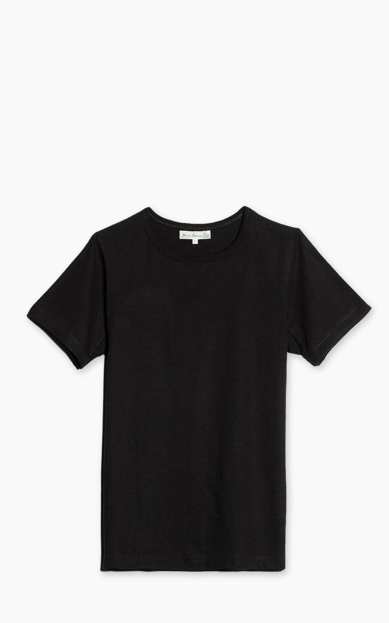 1950s Loopwheeled Tee Black