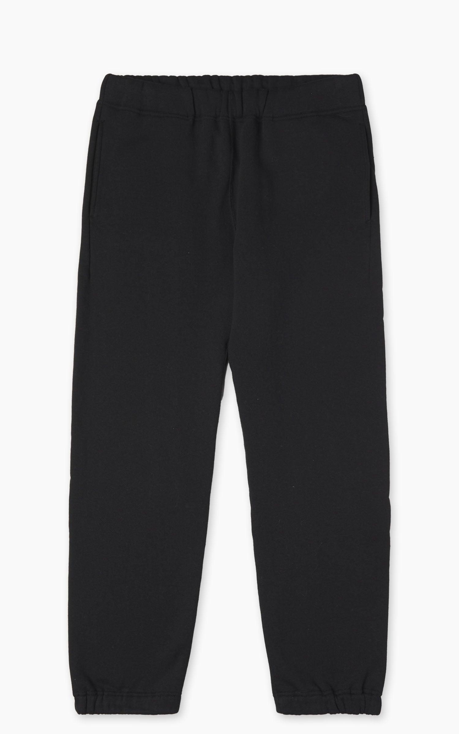 Loopwheel Fleece Pants Black