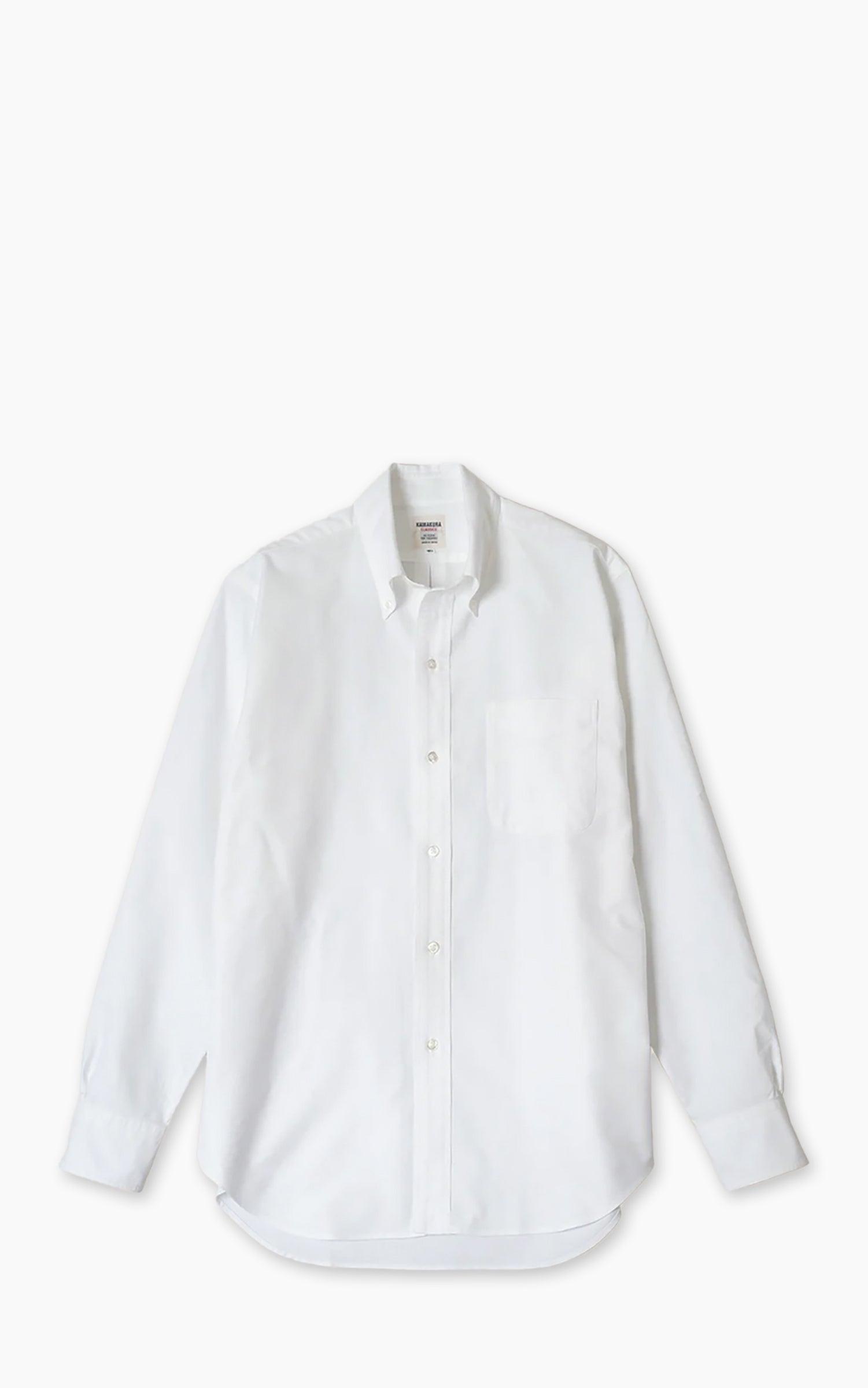 Ametora Button-Down Selvedge Oxford Shirt White