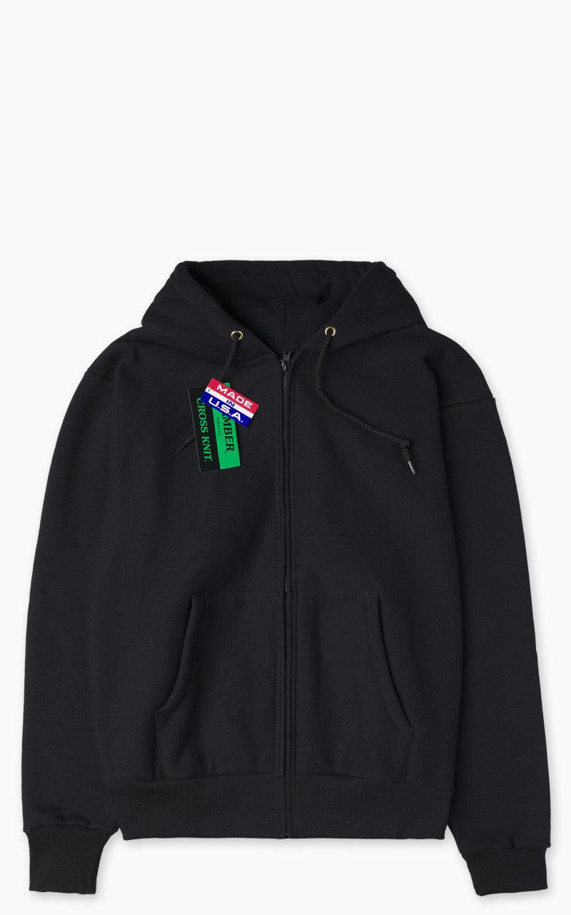 #231 Heavyweight Zip Hoody Black
