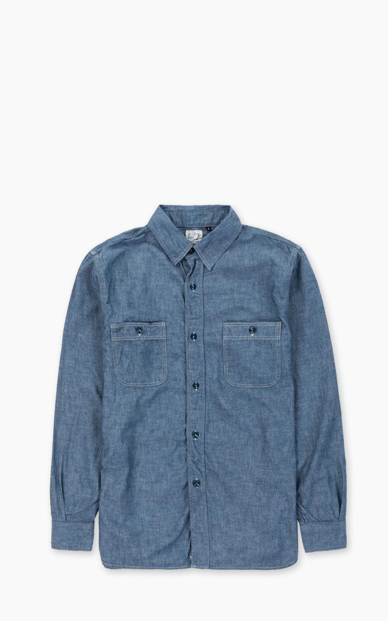 Chambray Work Shirt Blue