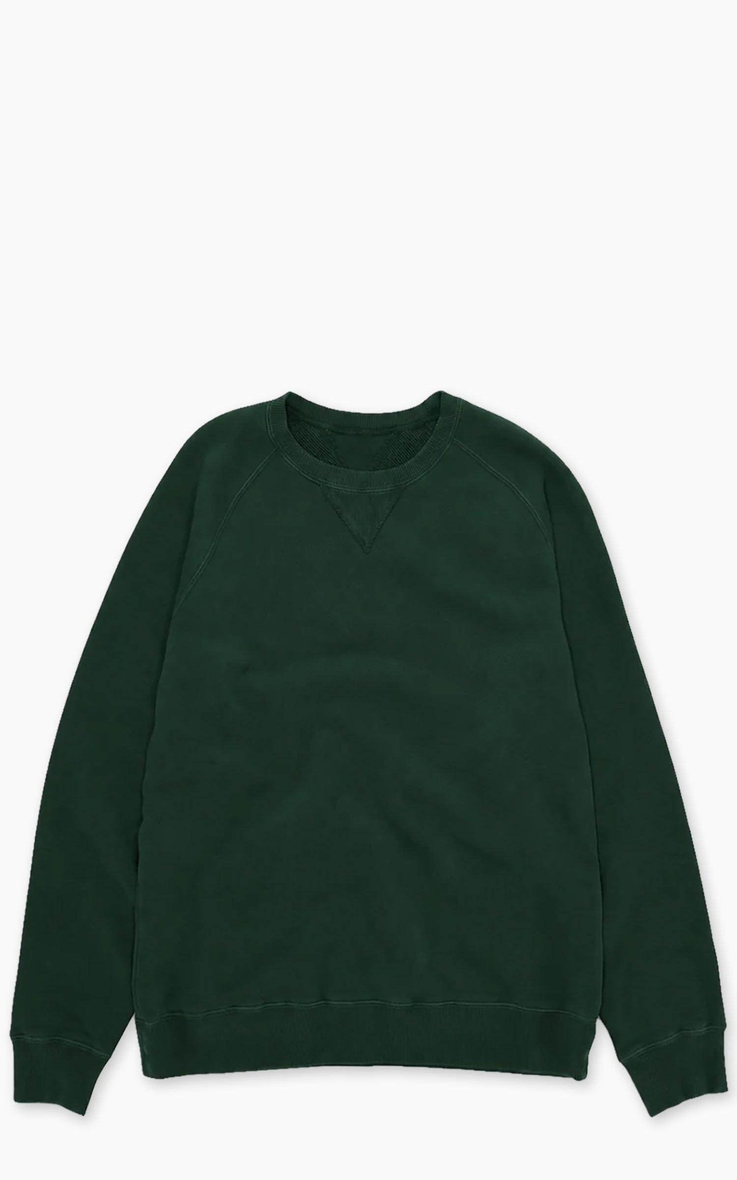 Harvard Crewneck Fleece Sweatshirt Bottle Green