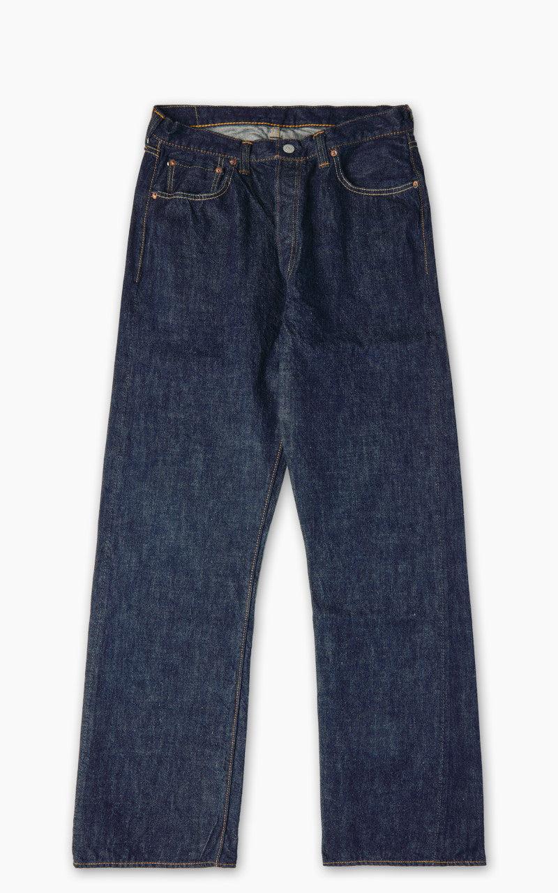Fullcount 0105W Wide Selvedge Denim One Wash Indigo