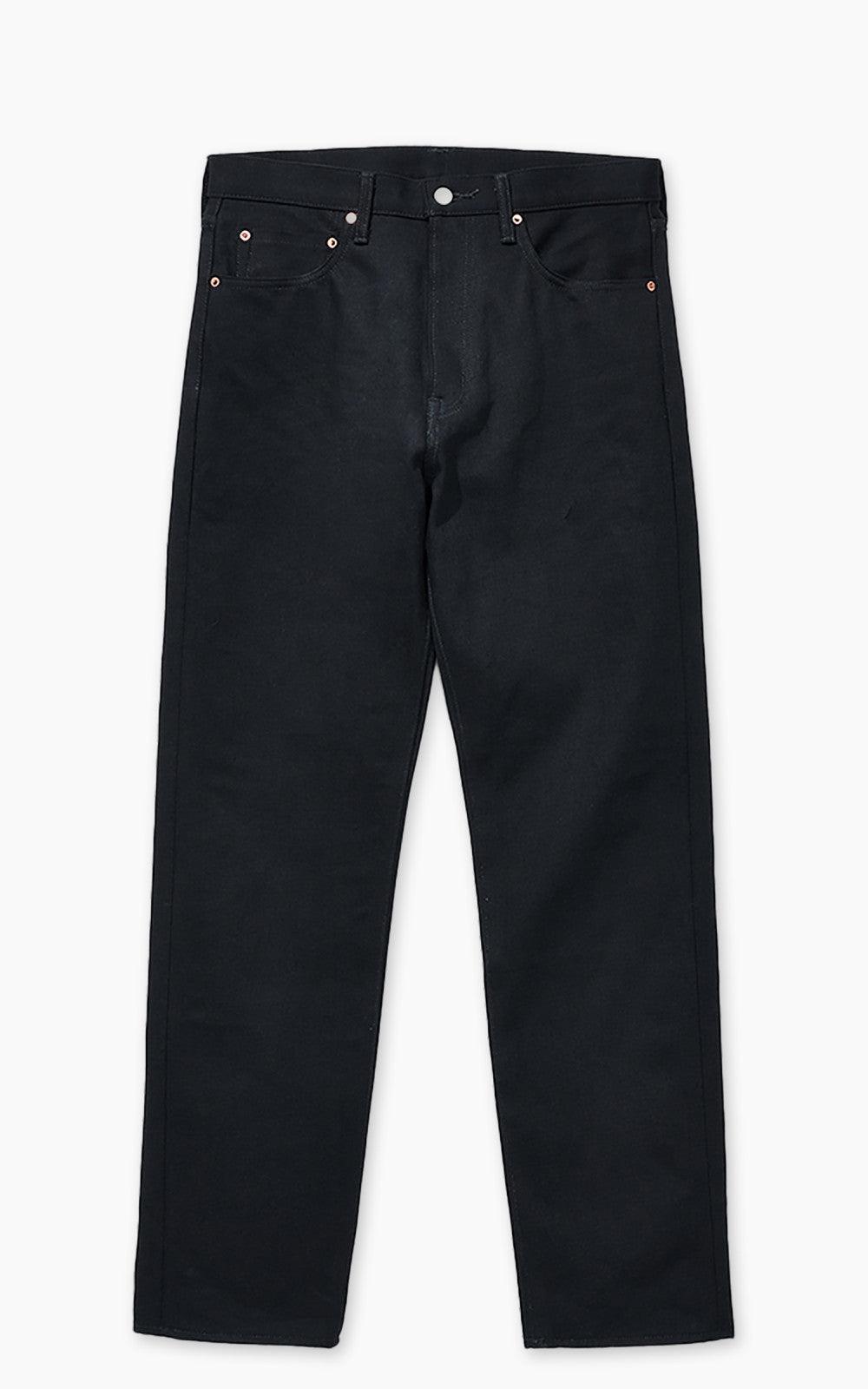 Selvedge Denim Jeans Black 14.75oz