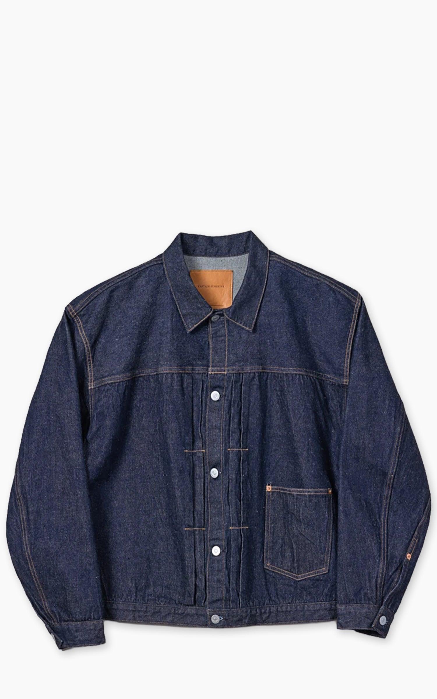 Denim Tracker 1P Jacket One Wash Indigo