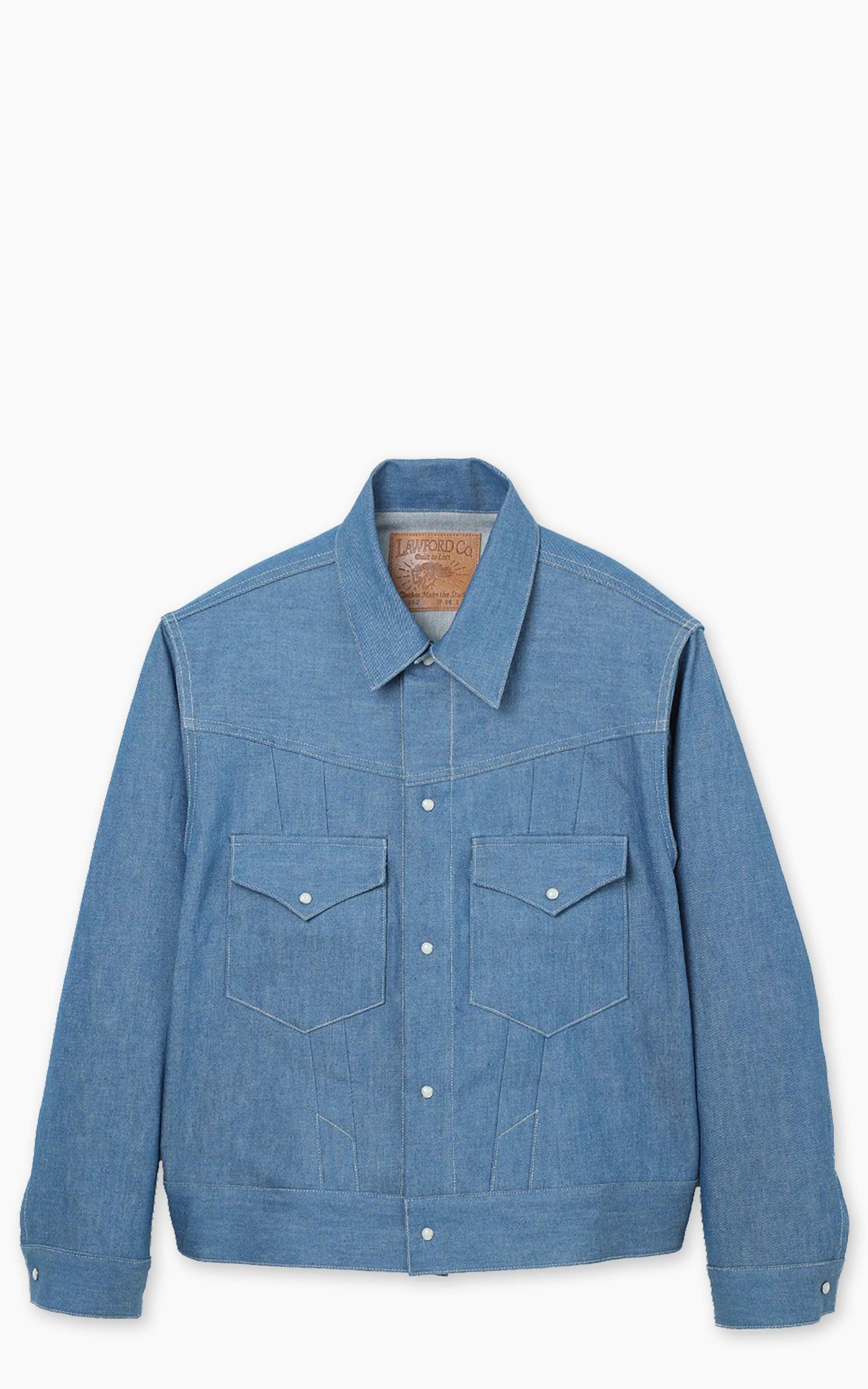Lot.261 Western Denim Jacket "Maverick" Sax Blue