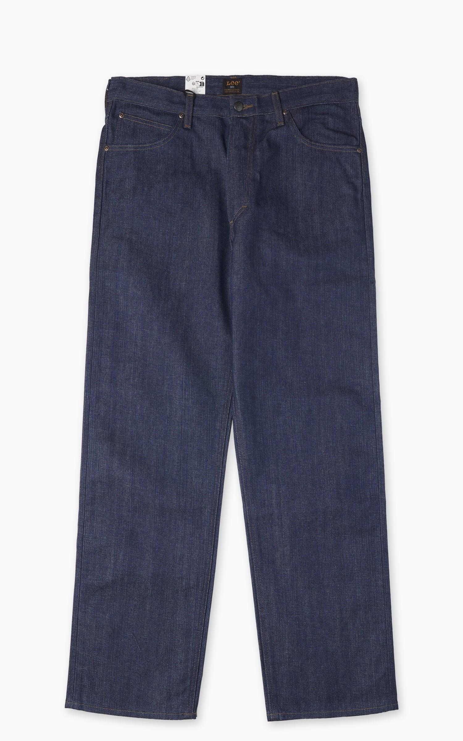 101 R Relaxed Jean Selvedge Red Casted LHT