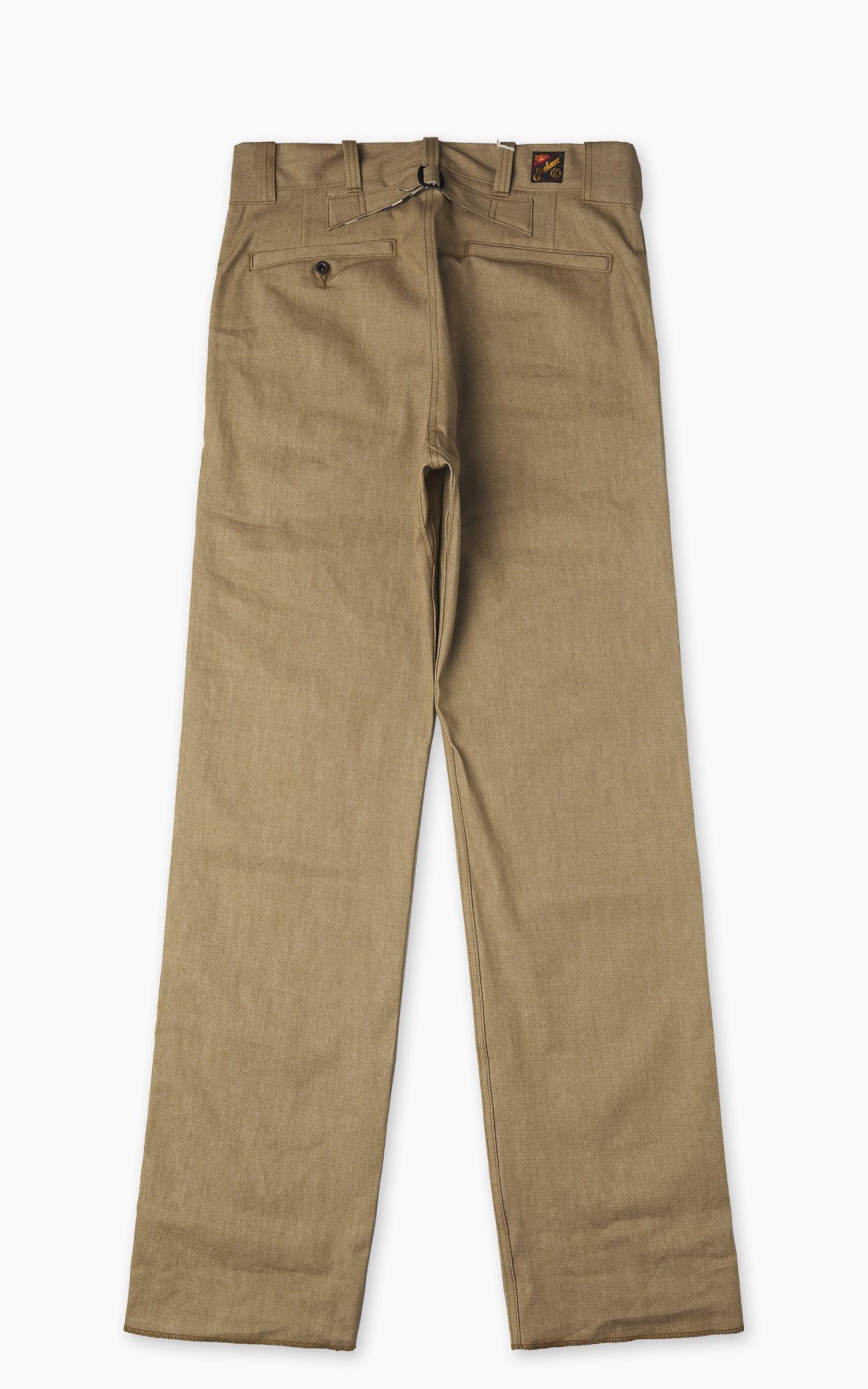 Sportsman Chinos Selvedge Denim Khaki