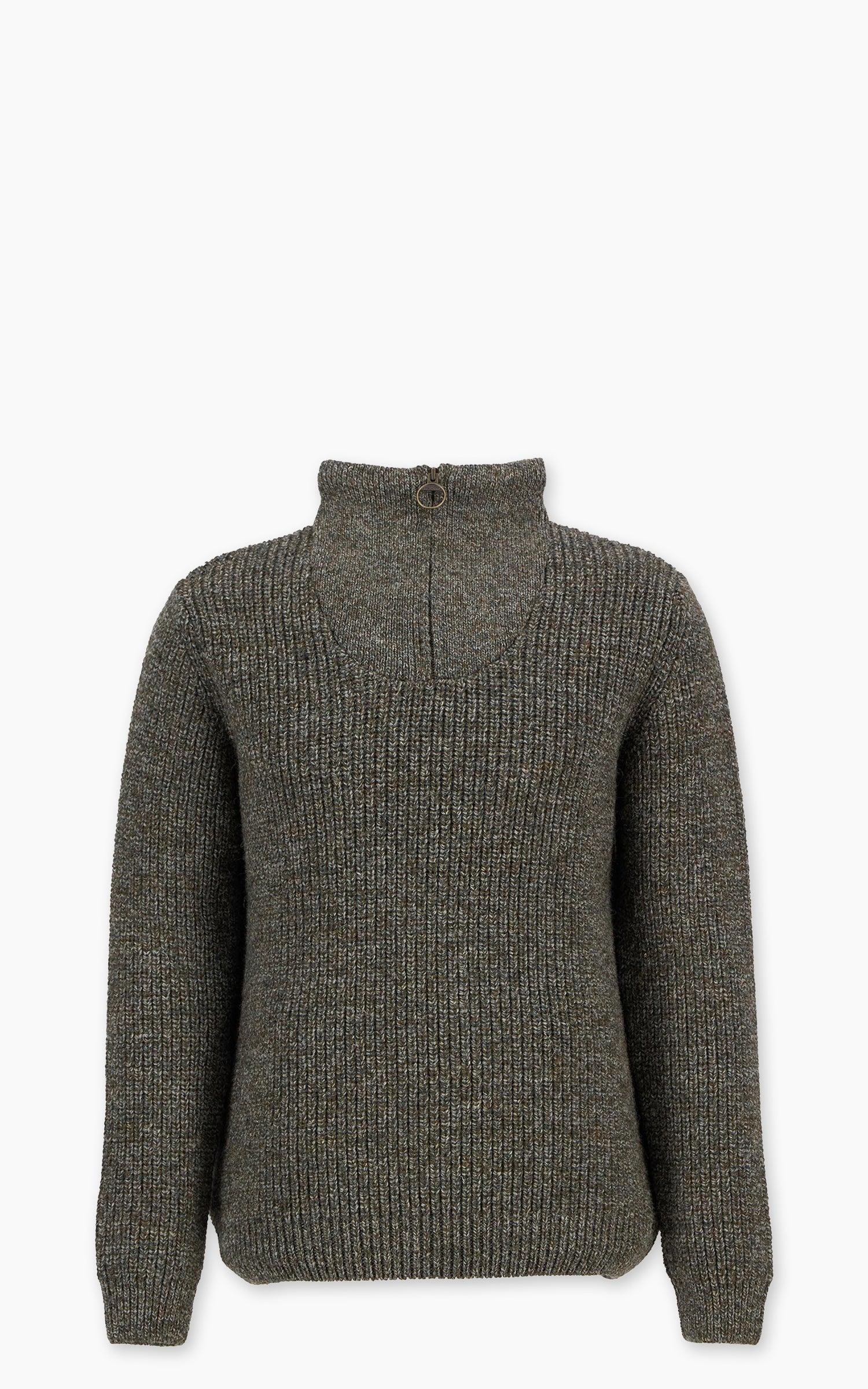 New Tyne Half Zip Pullover Derby Tweed